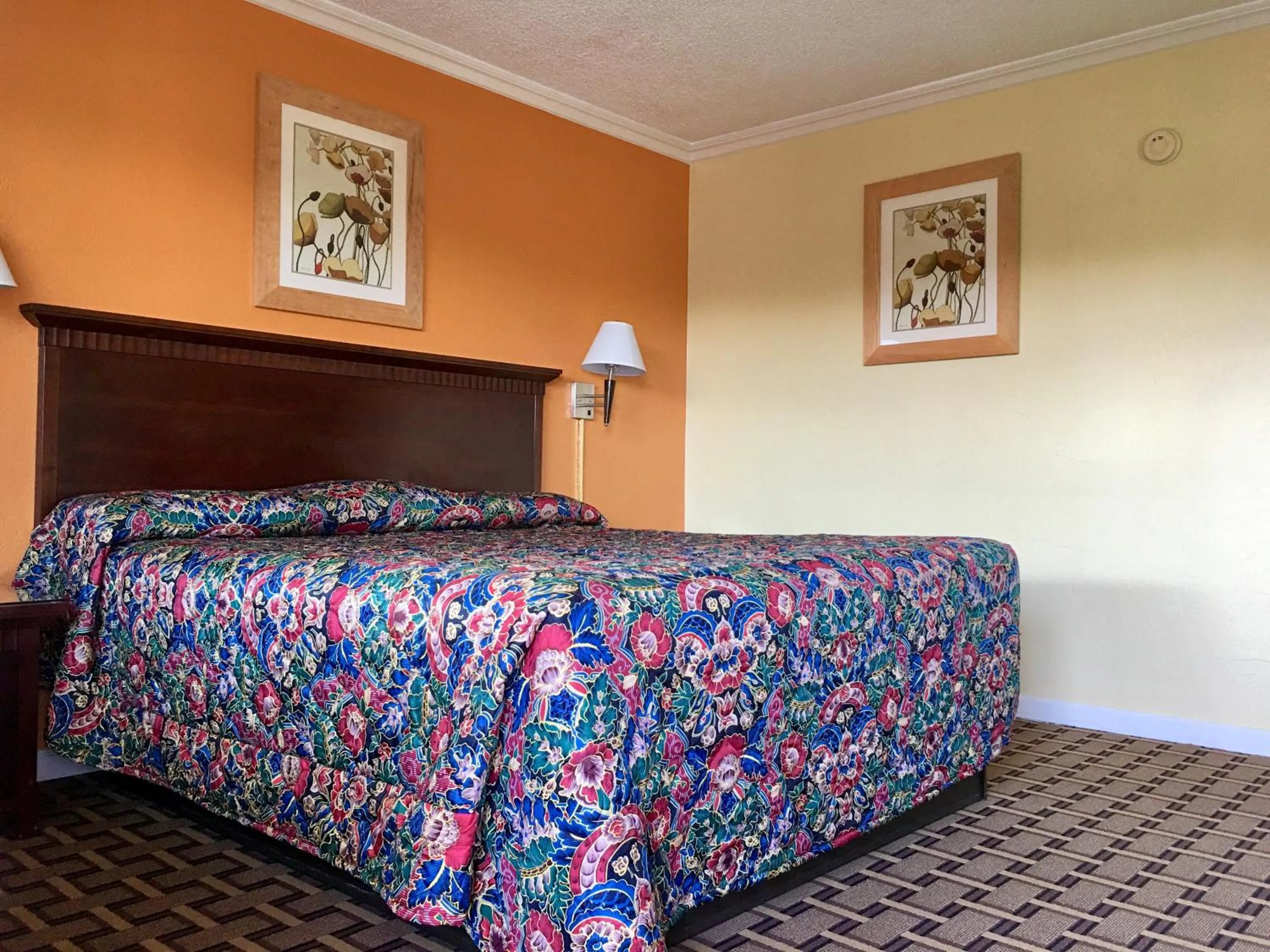 Bed in Kings Rest Motel