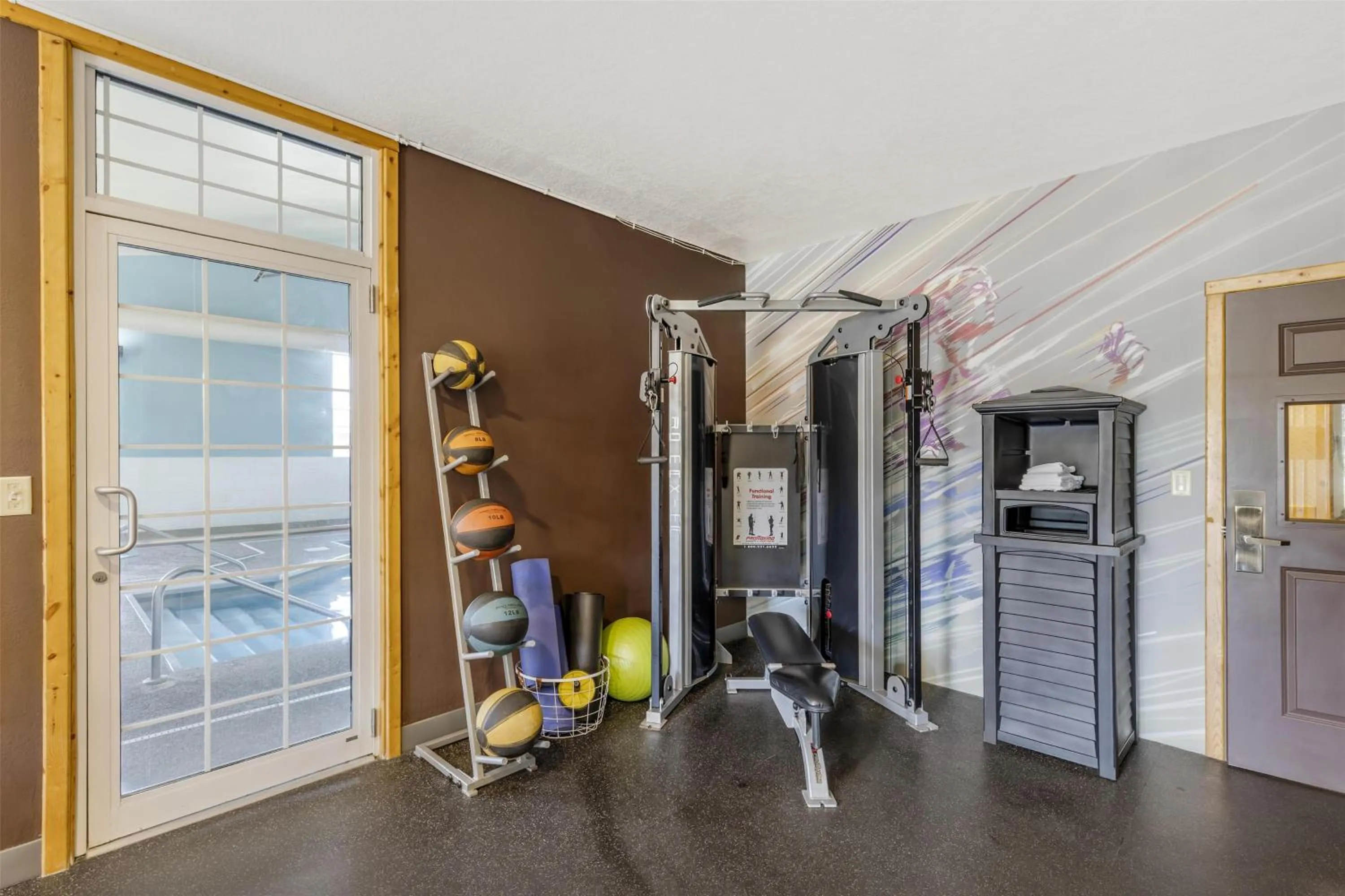 Fitness centre/facilities in Best Western Plus Riverfront Hotel and Suites