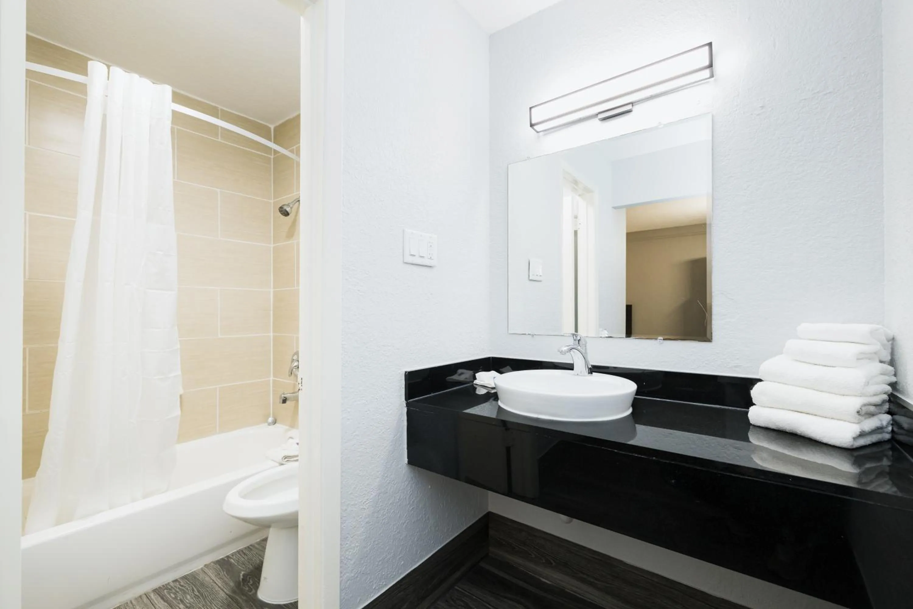 Bathroom in Motel 6-Baytown, TX - Garth Rd