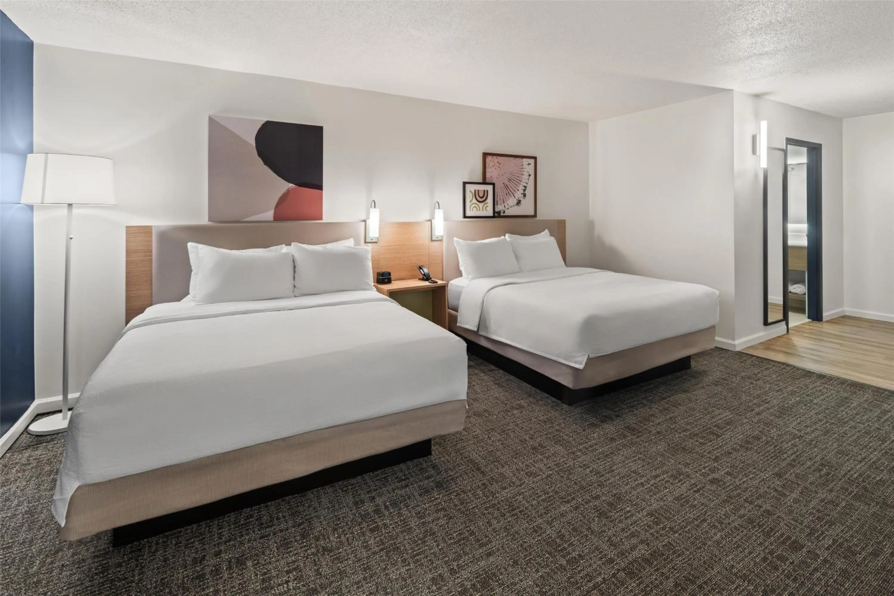 Bed in Spark by Hilton Waldorf