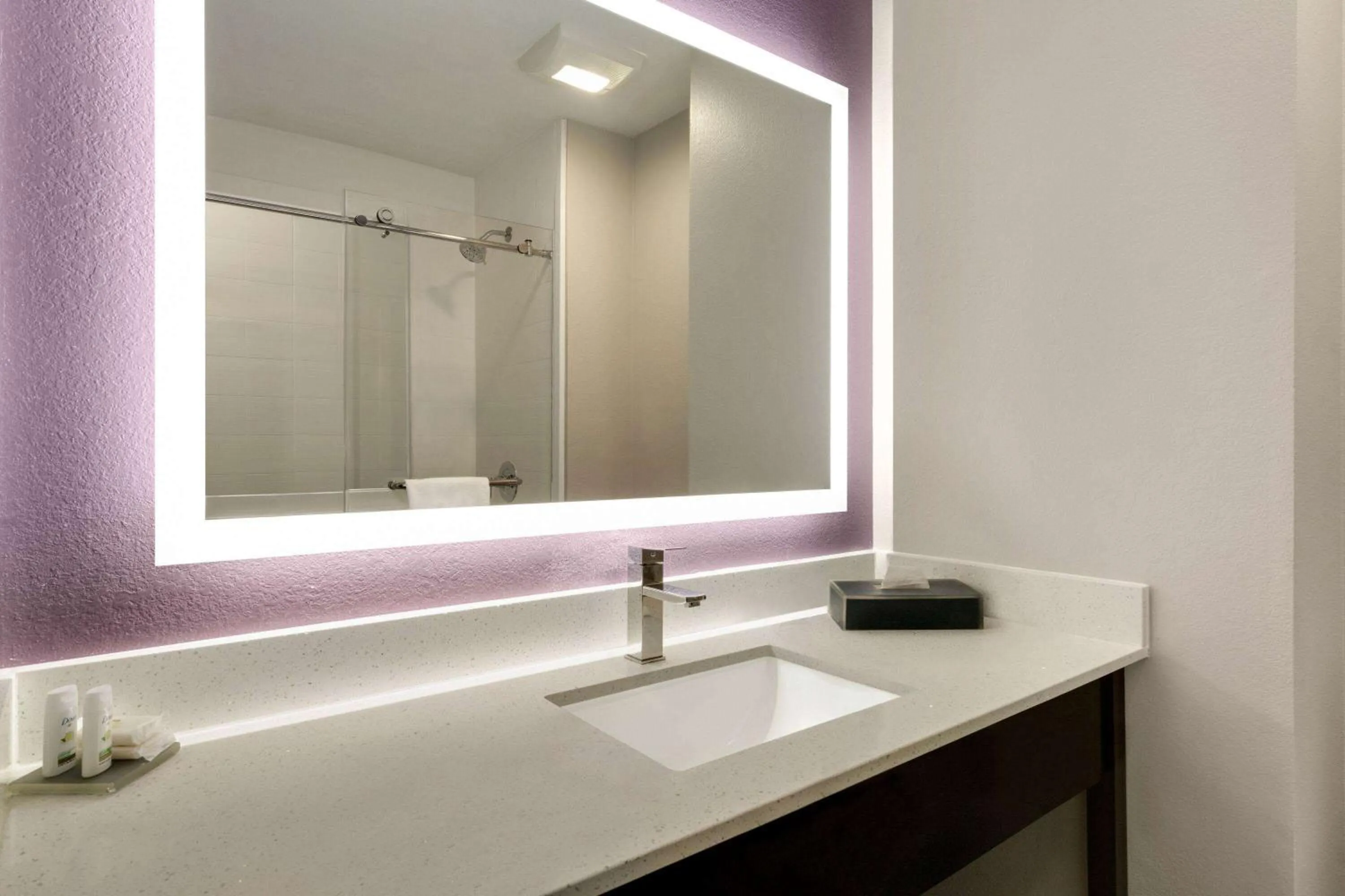 TV and multimedia in La Quinta Inn by Wyndham Waldorf