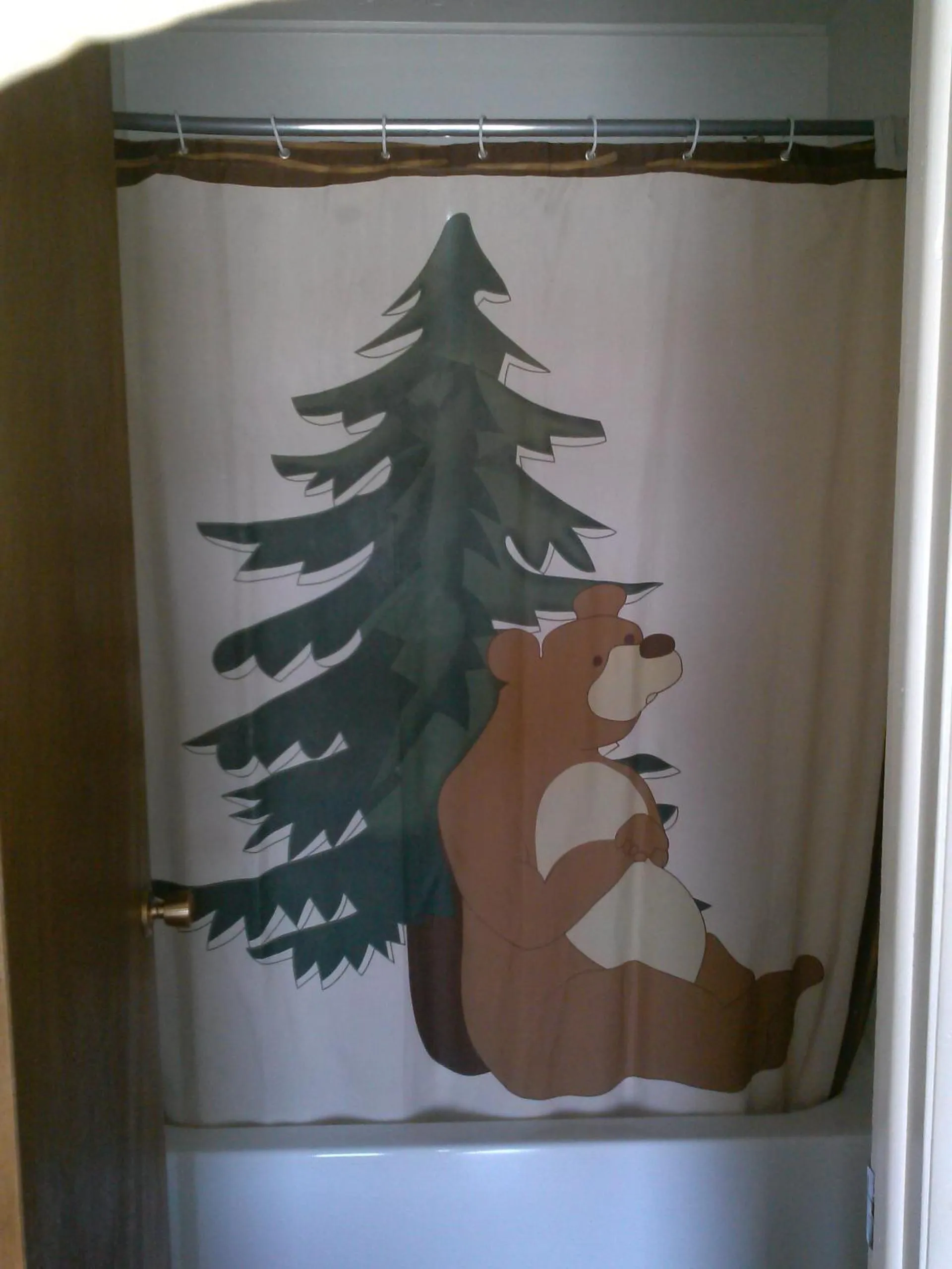 Bathroom in Big Bear Motel