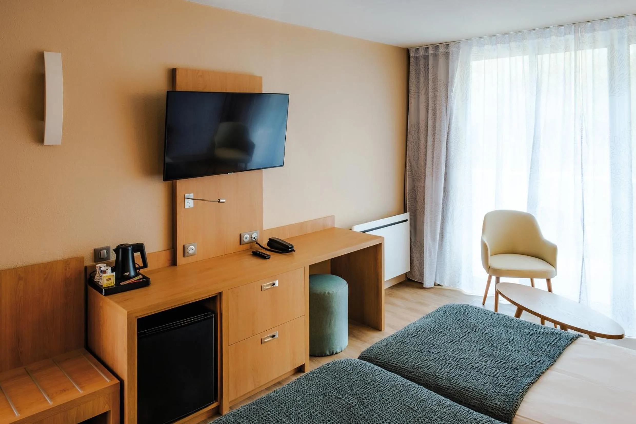 Bed in Club Vacances Bleues Les Jardins De l'Atlantique