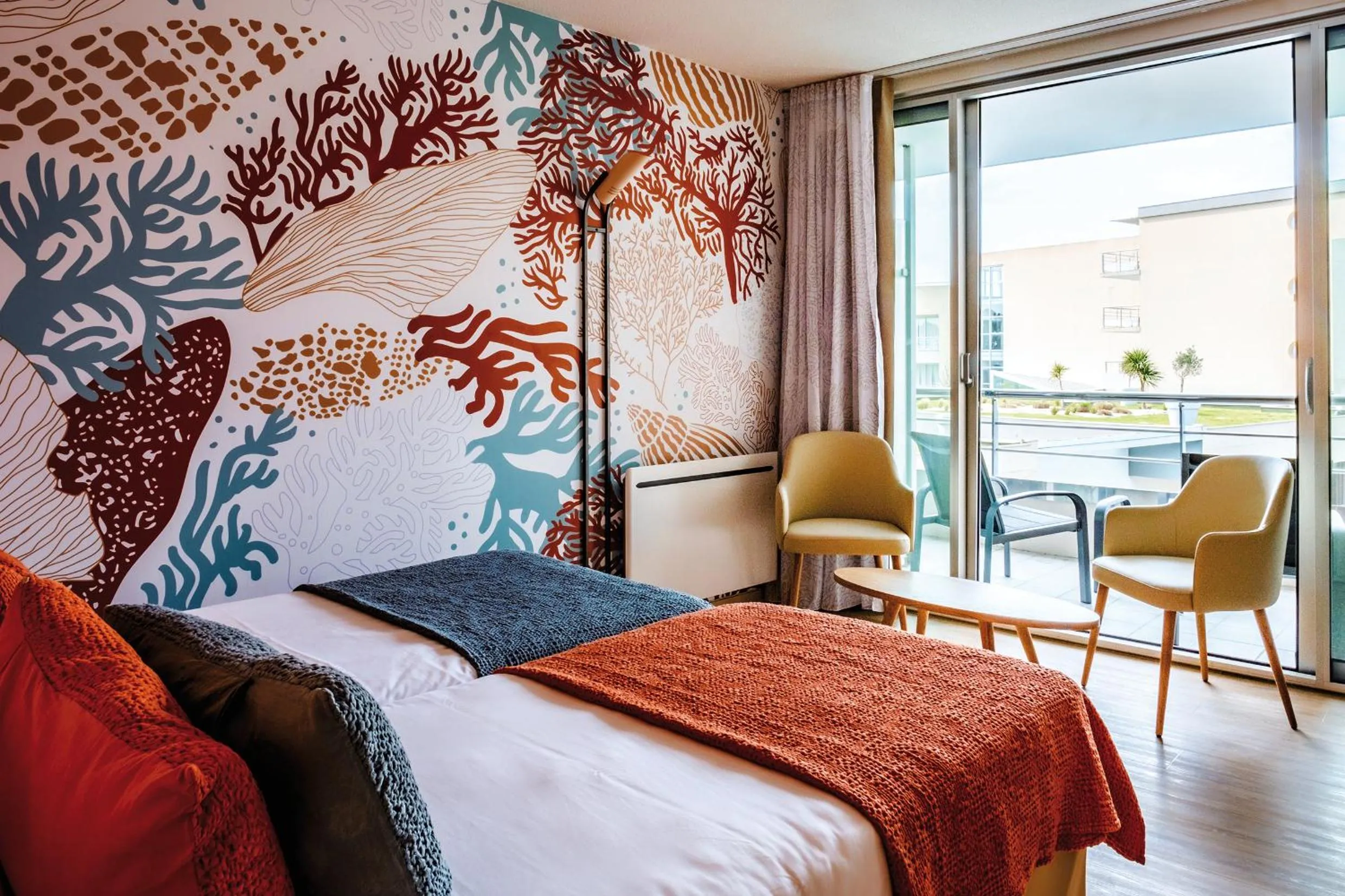 Bed in Club Vacances Bleues Les Jardins De l'Atlantique