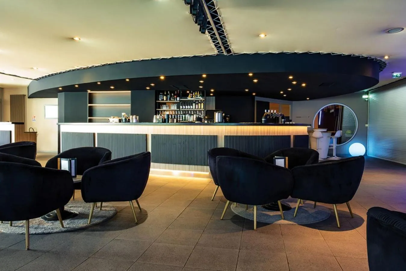 Lounge or bar in Club Vacances Bleues Les Jardins De l'Atlantique