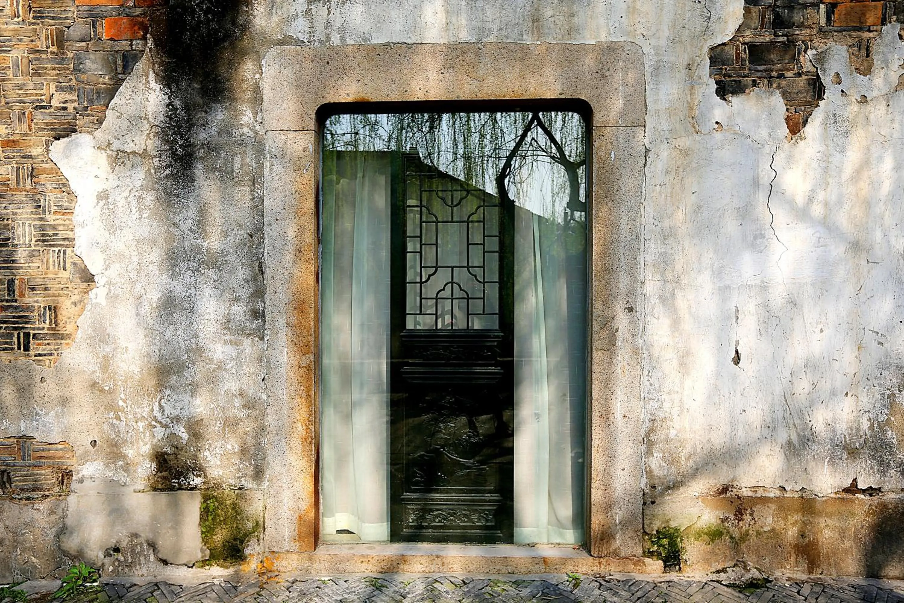 Landmark view in Mingtown Suzhou Youth Hostel