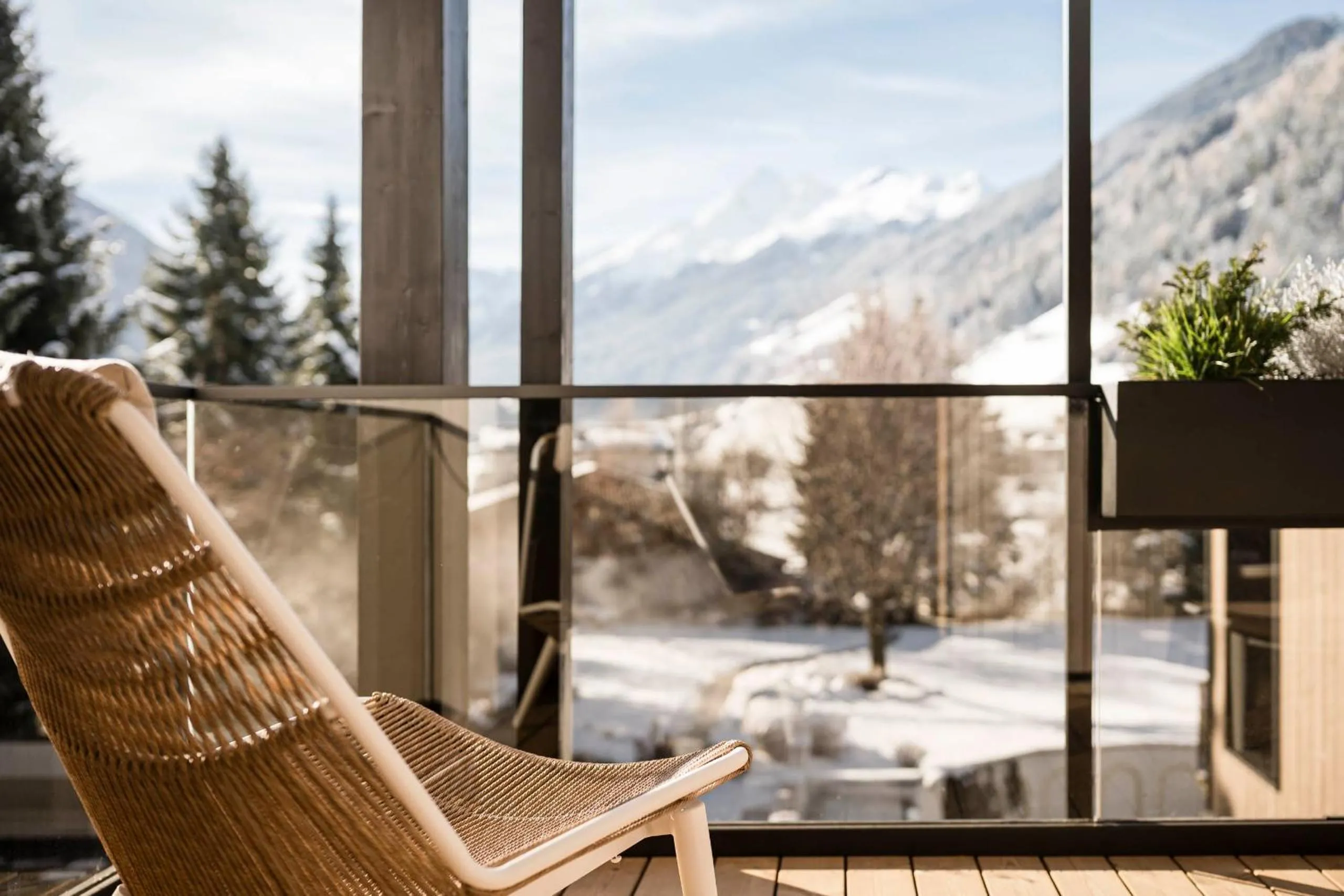 Balcony/Terrace in Forster's Naturresort