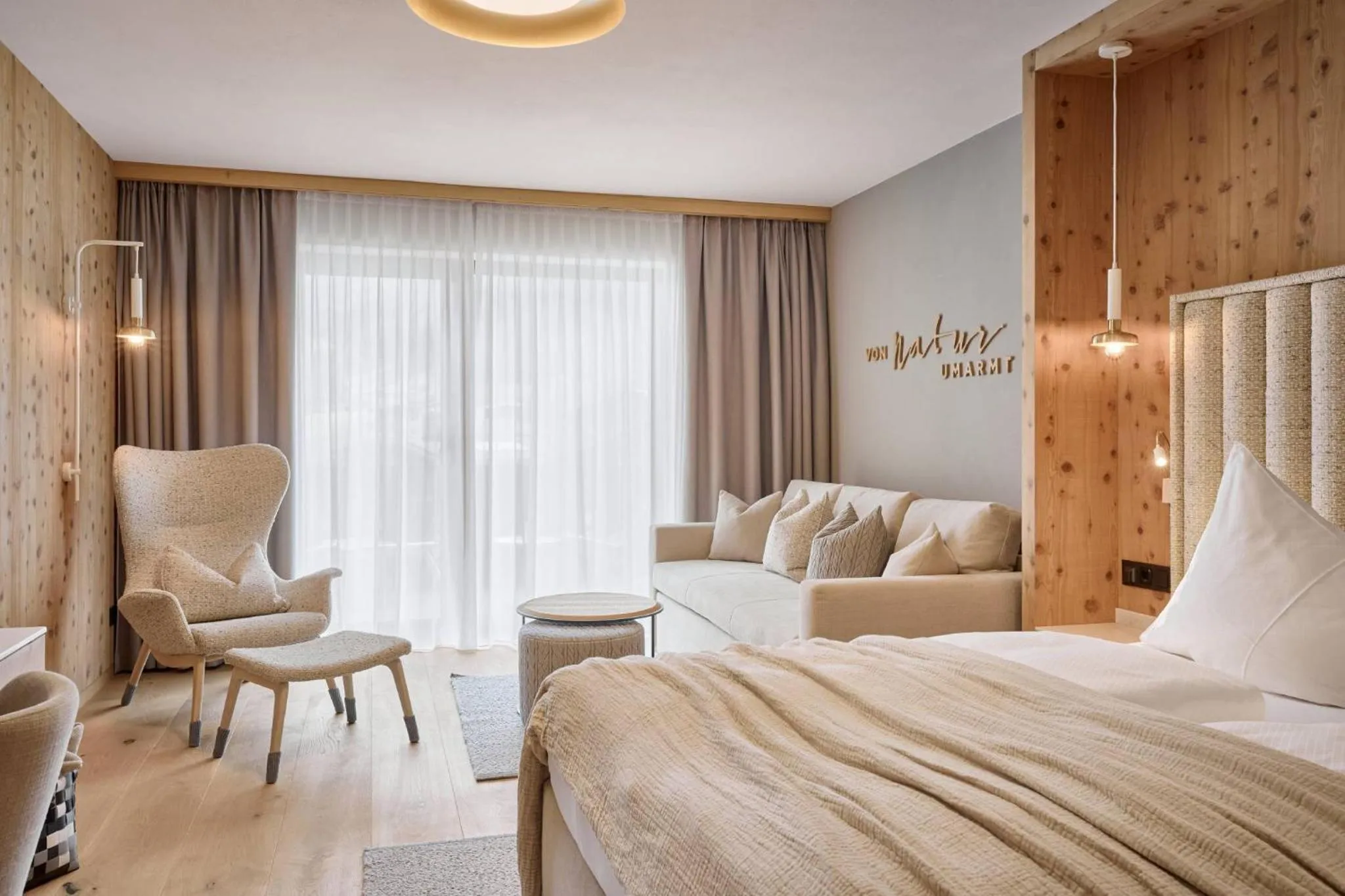 Bed in Forster's Naturresort