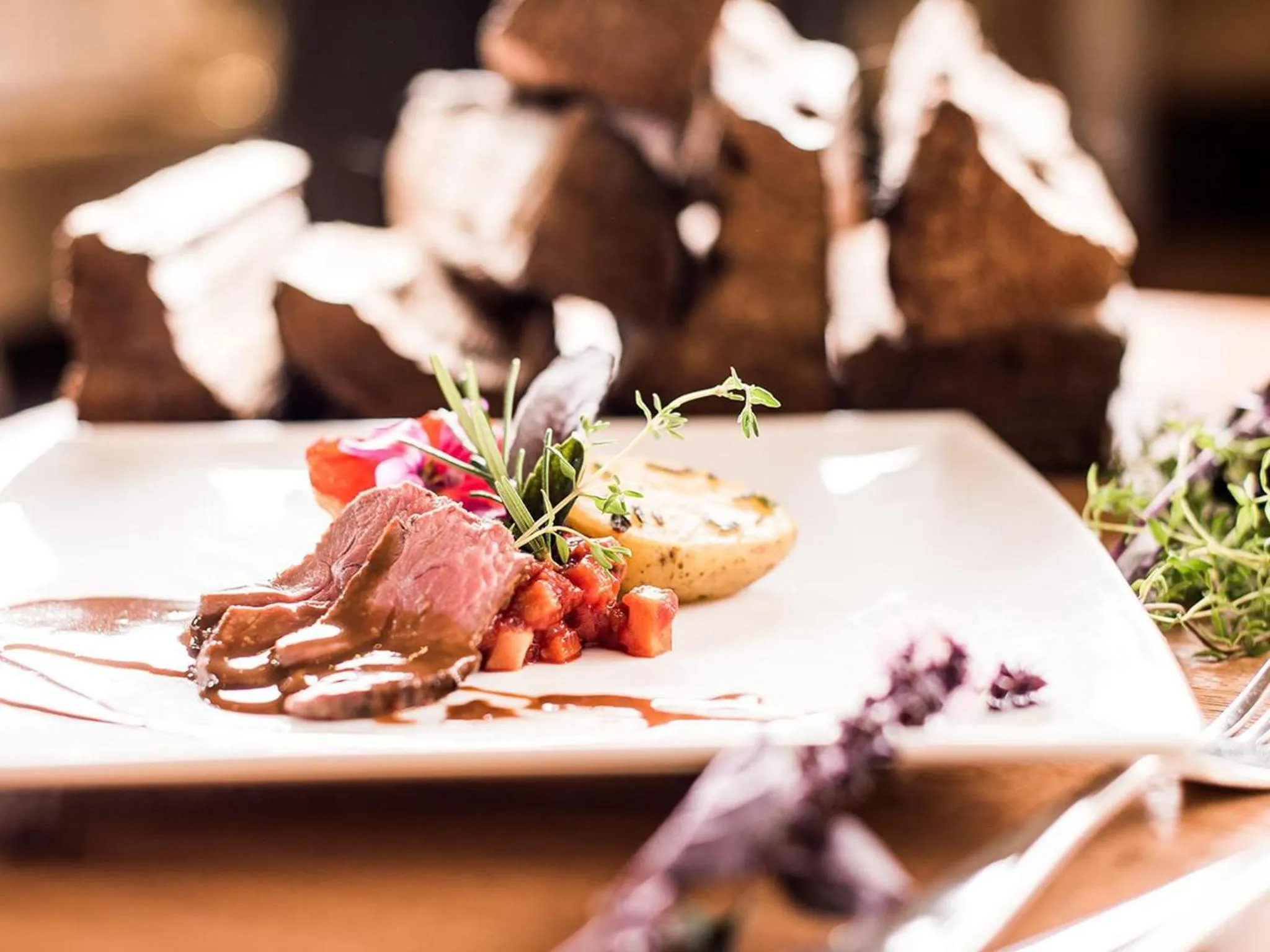 Dinner in Forster's Naturresort