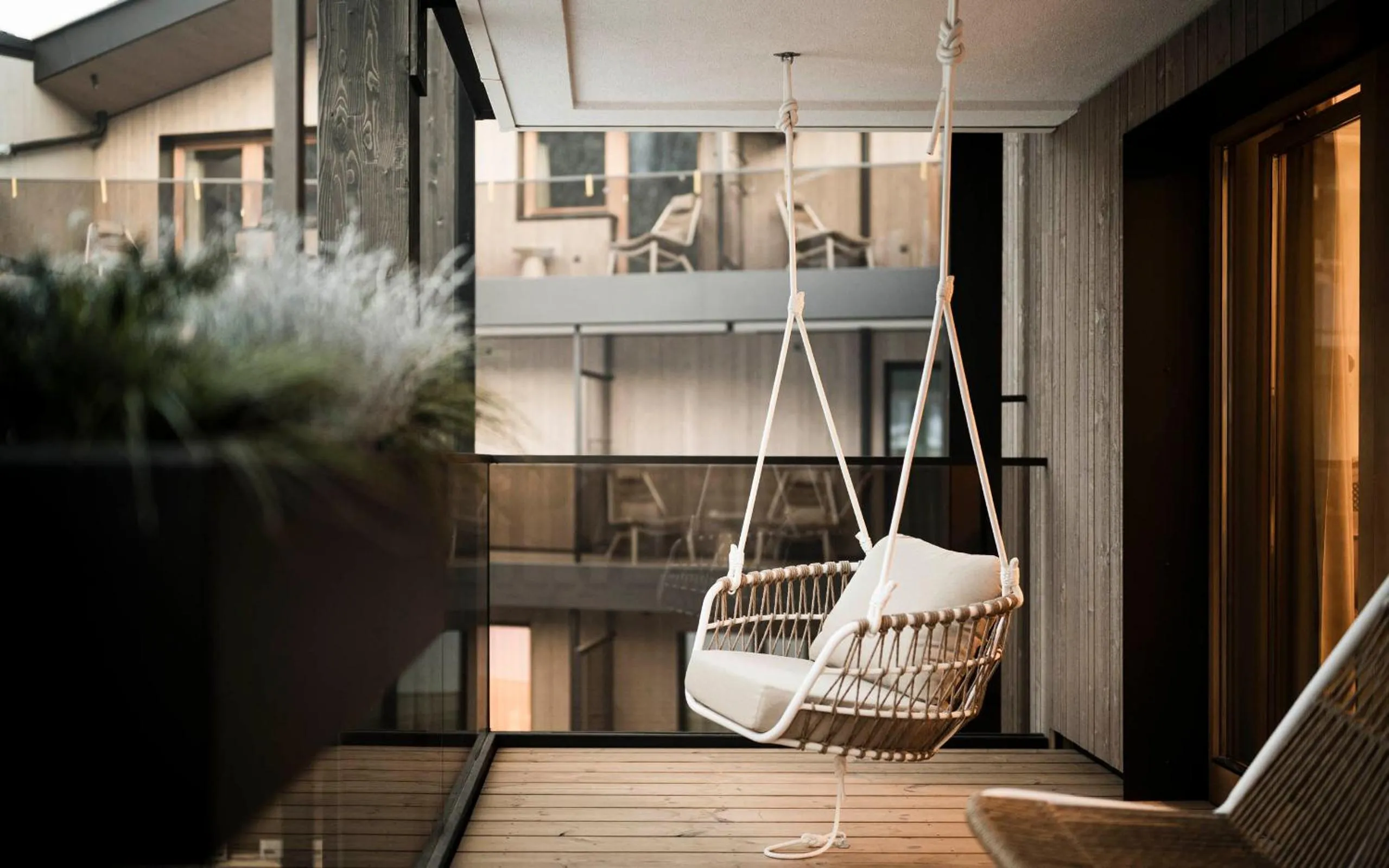 Seating area in Forster's Naturresort