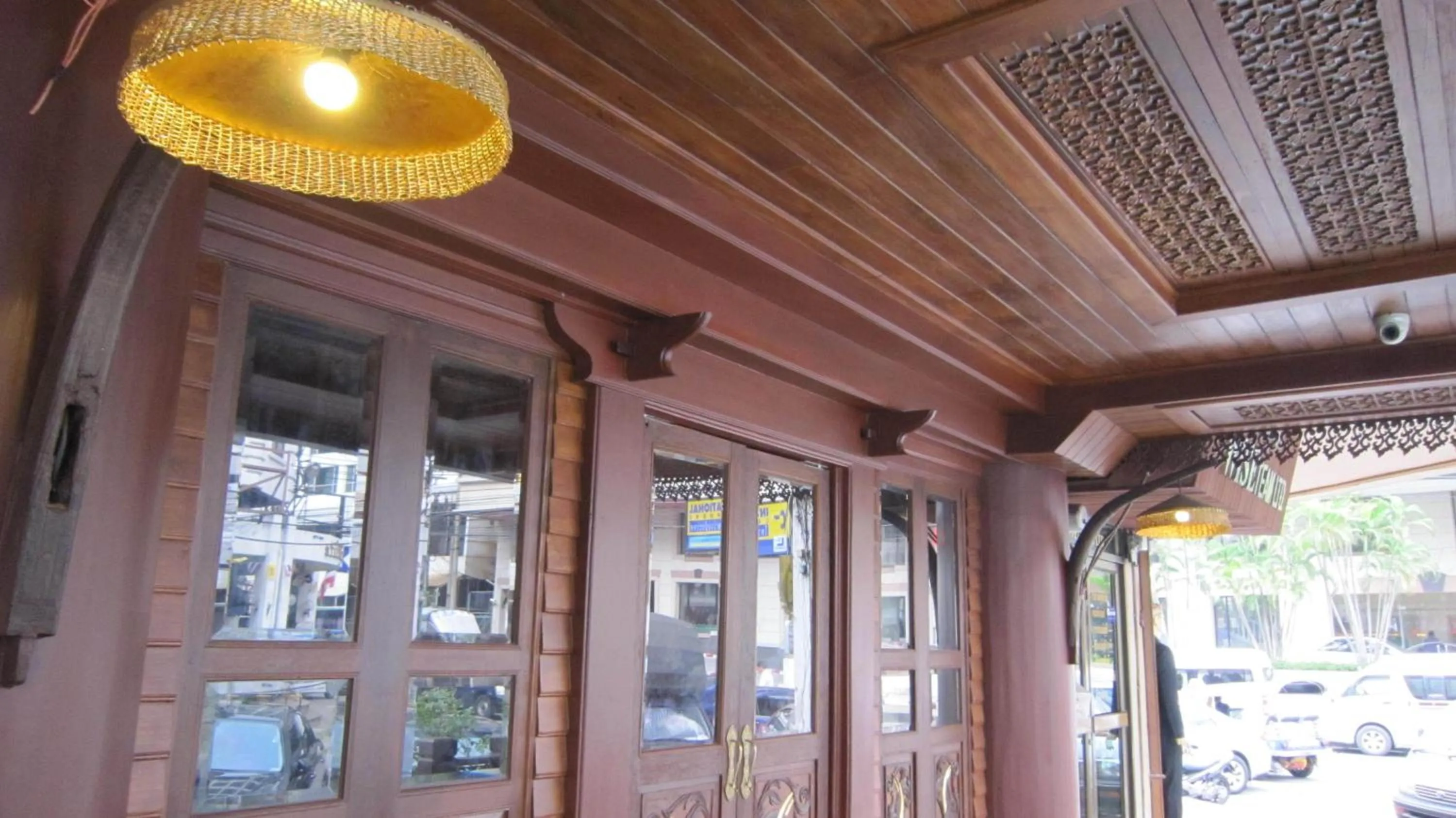 Facade/entrance in Chang Siam Inn