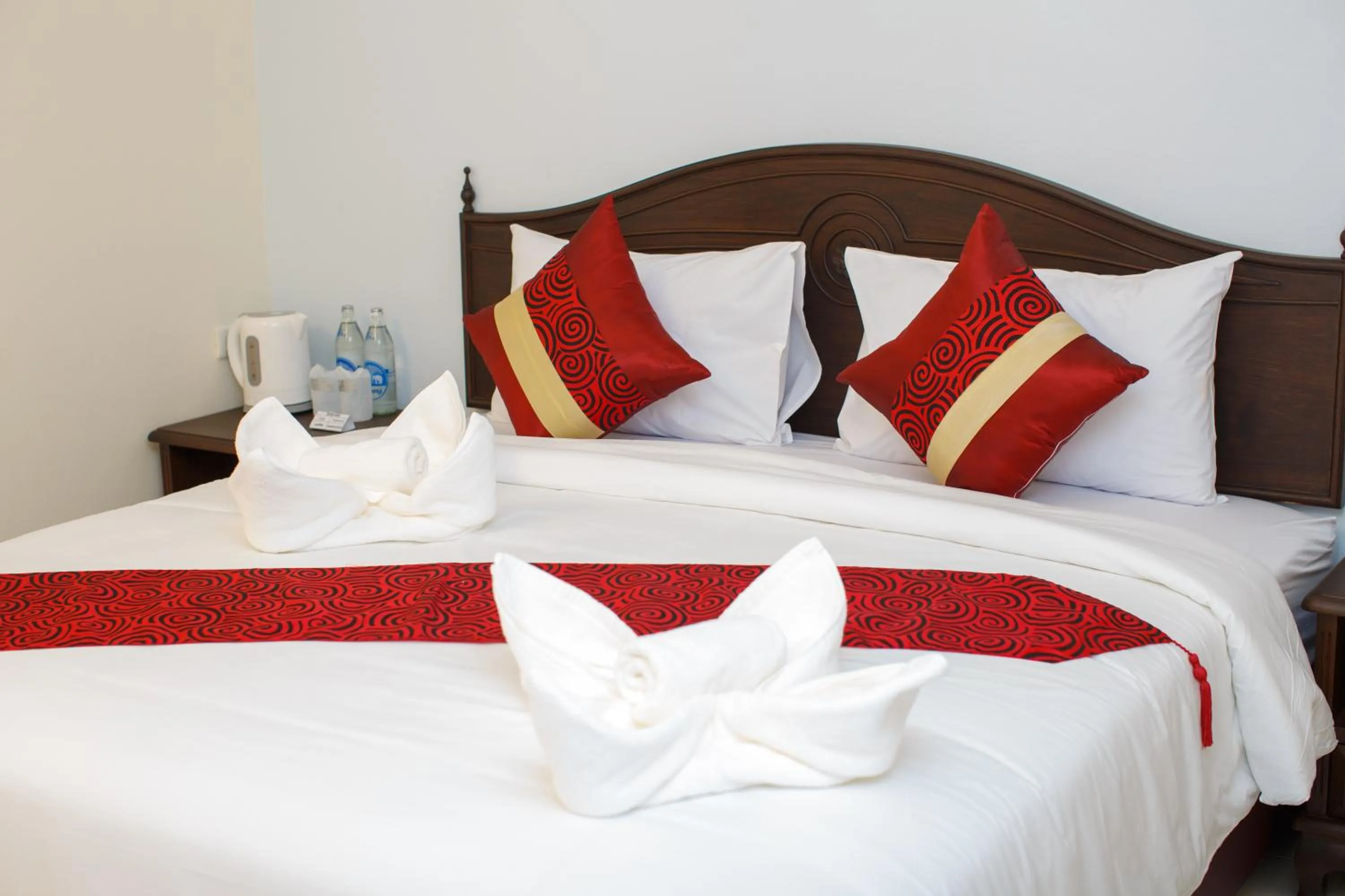 Bed in Chang Siam Inn