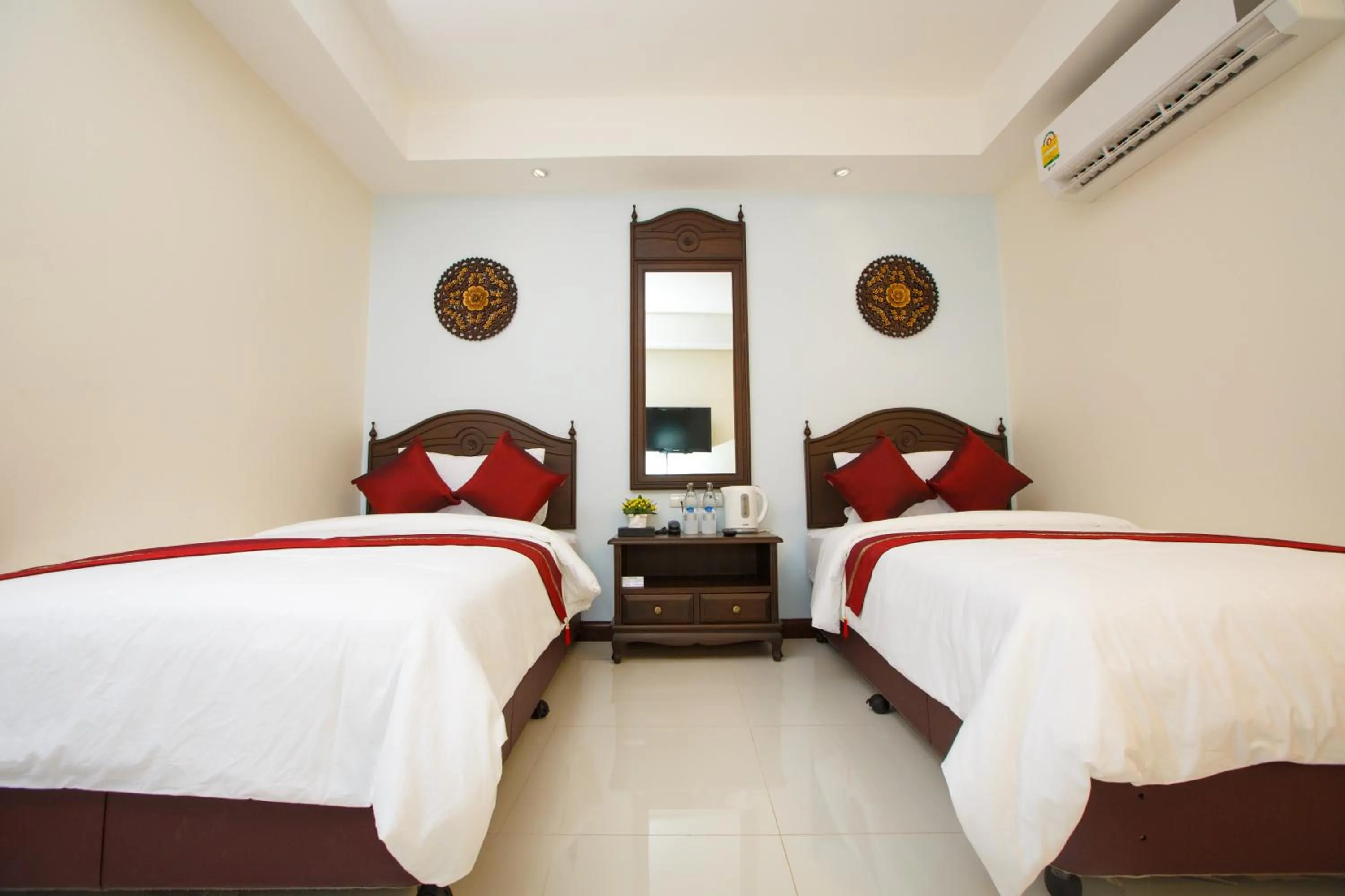 Bed in Chang Siam Inn