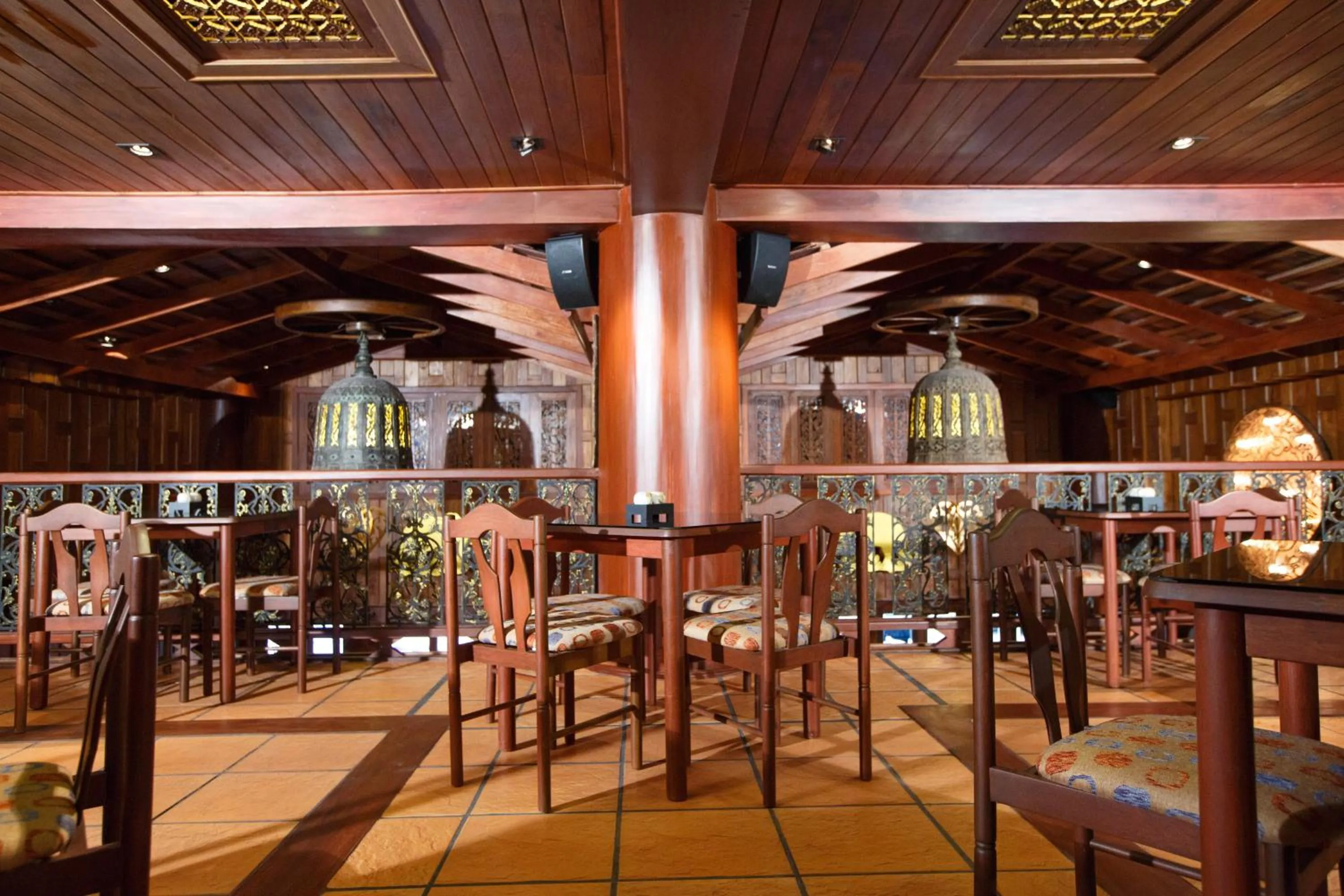 Decorative detail in Chang Siam Inn