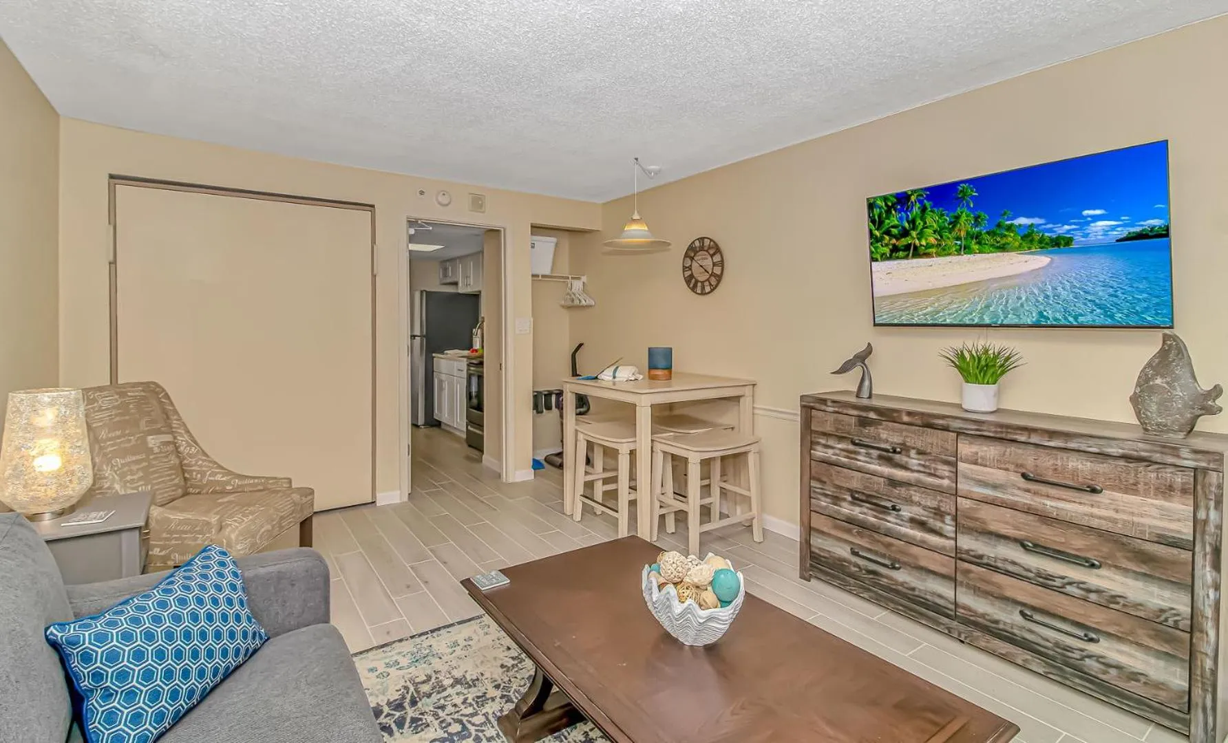 Living room in Boardwalk 439 & 440