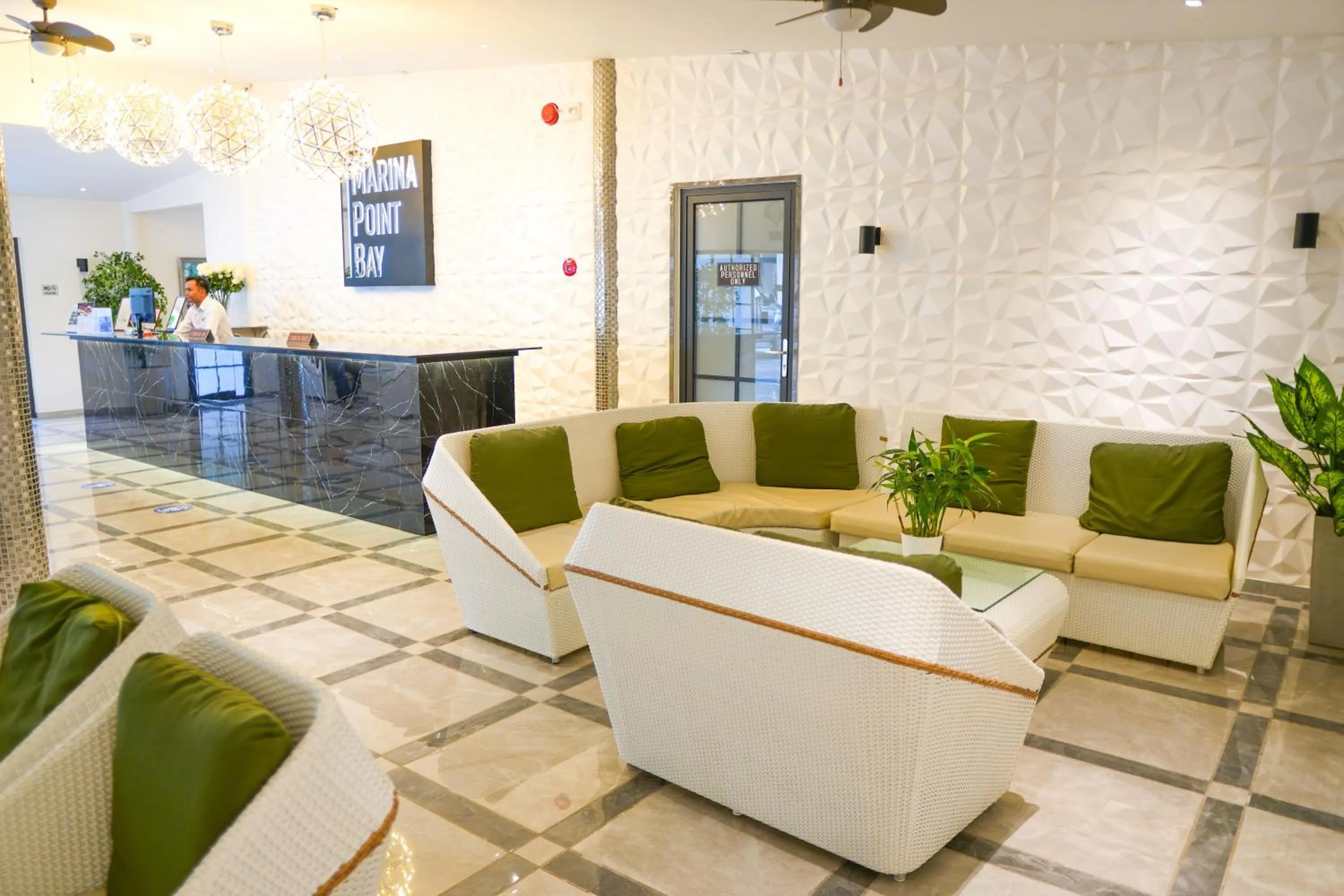 Lobby or reception in Marina Point Bay Resort
