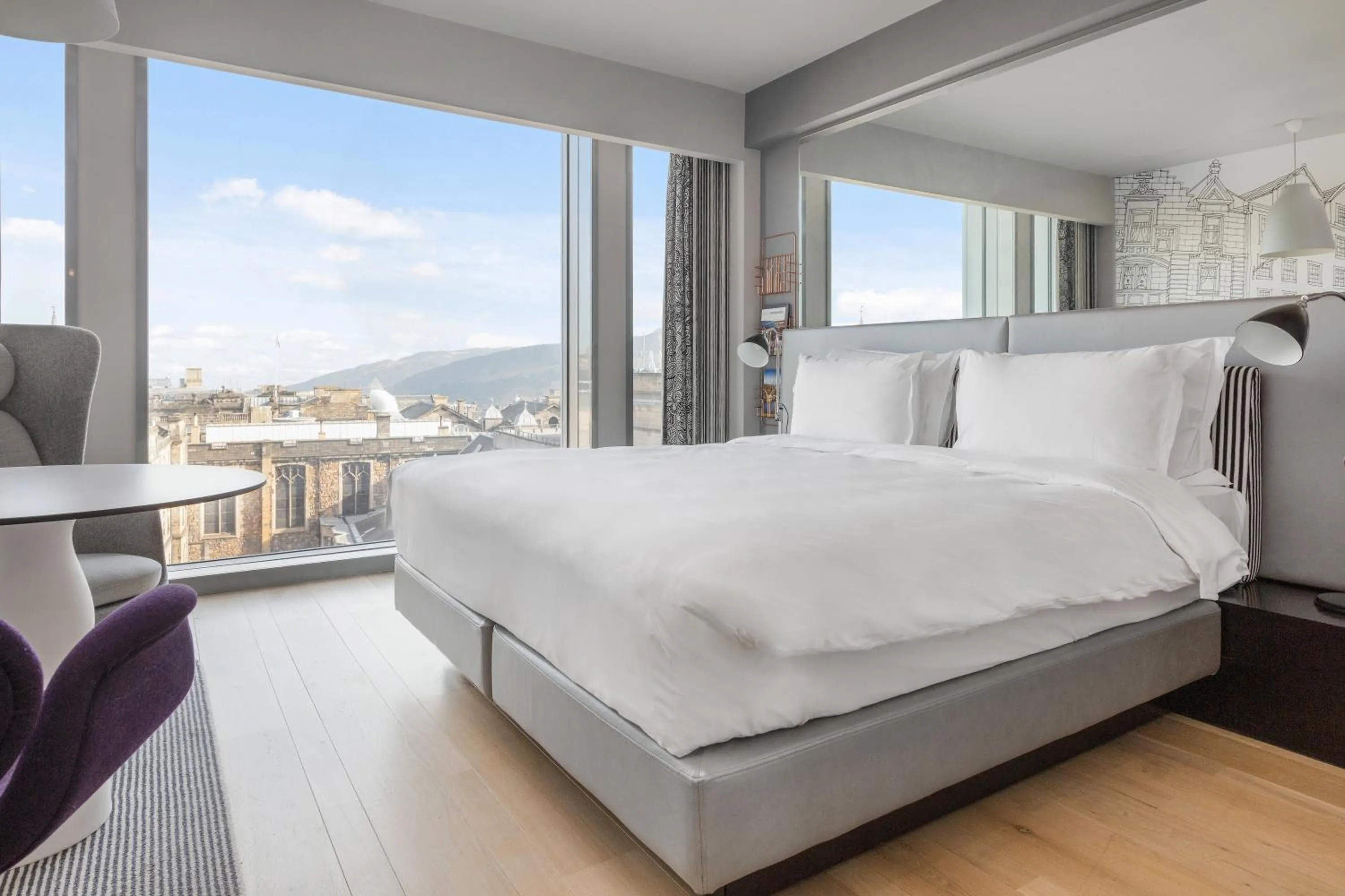 City view in Radisson Collection Hotel, Royal Mile Edinburgh