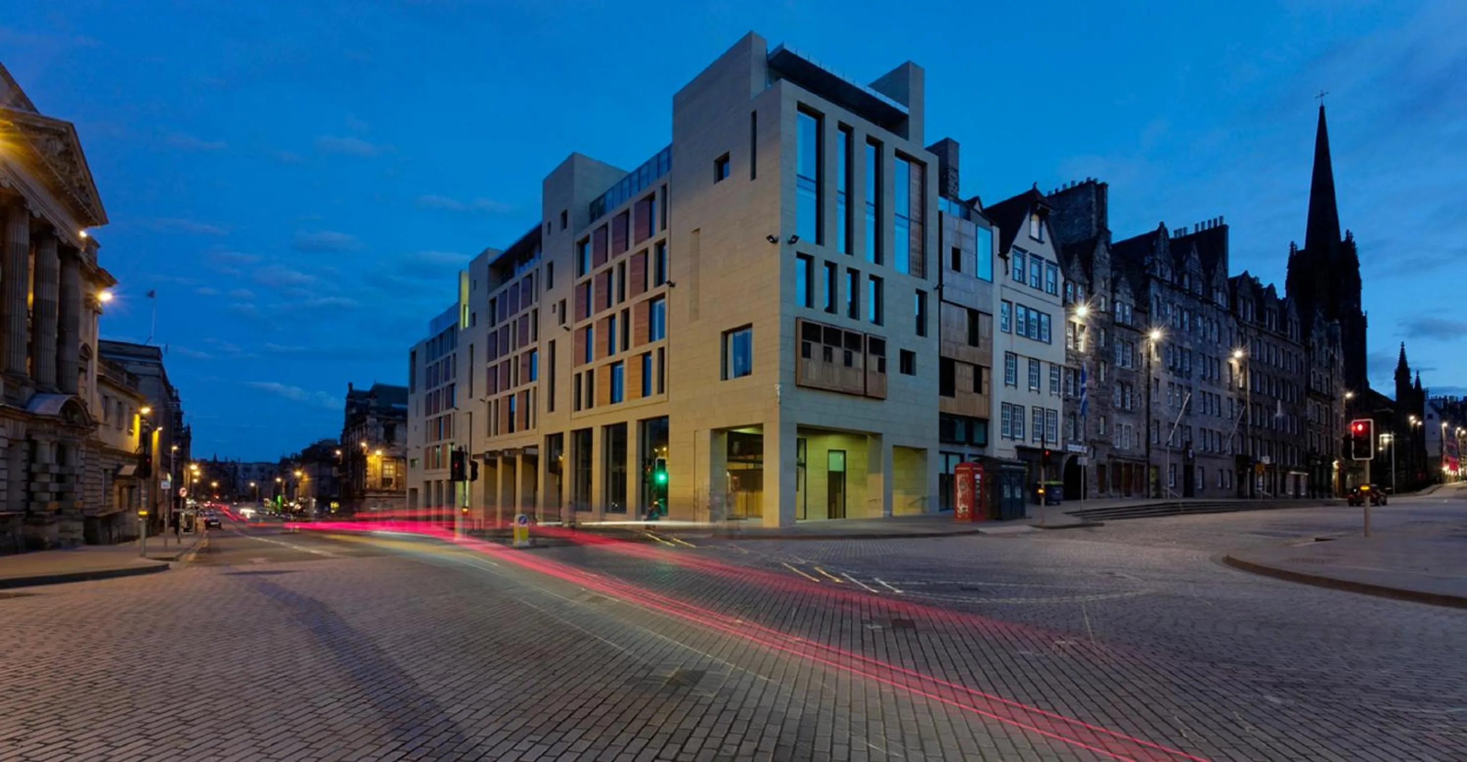 Property building in Radisson Collection Hotel, Royal Mile Edinburgh