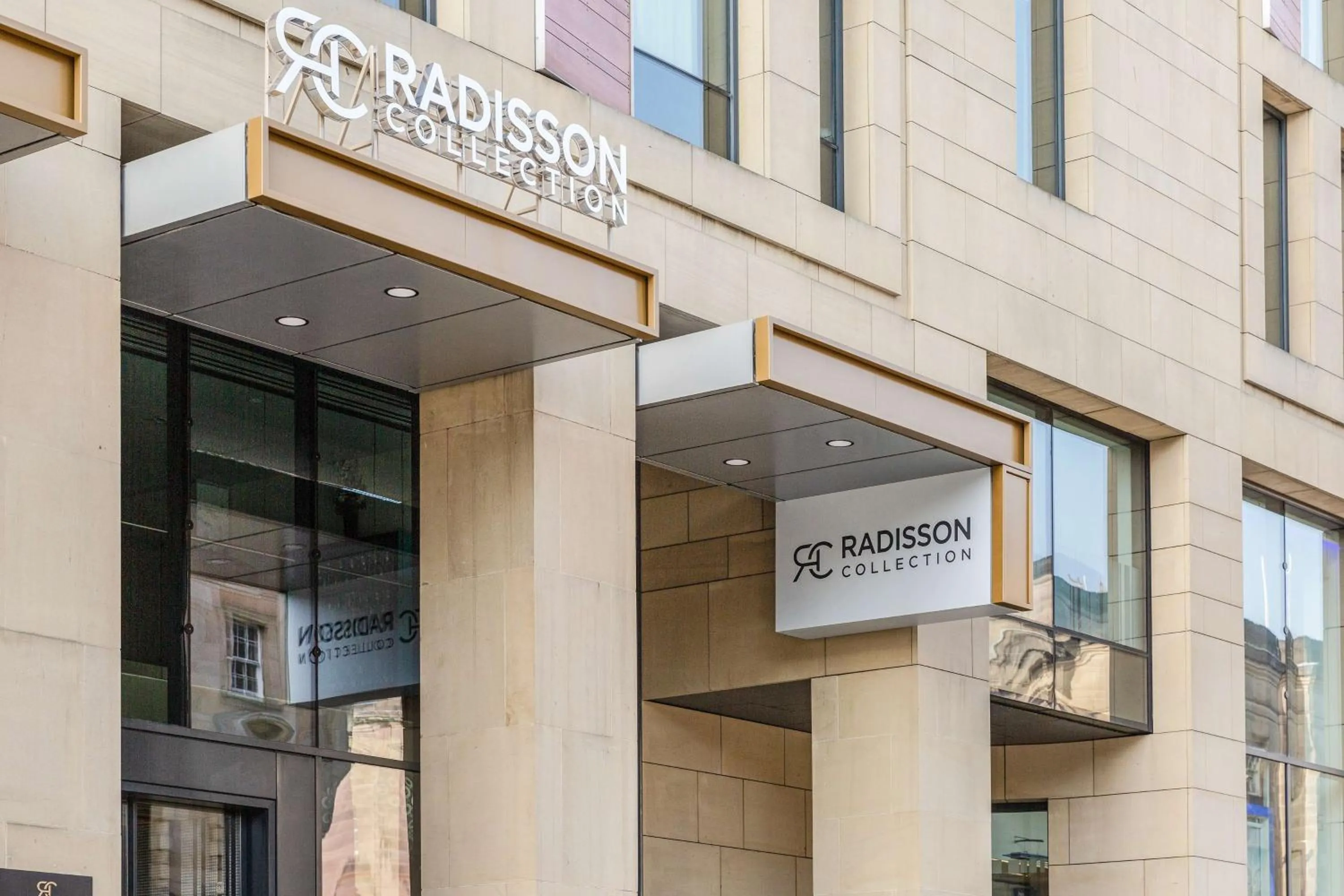 Property building in Radisson Collection Hotel, Royal Mile Edinburgh