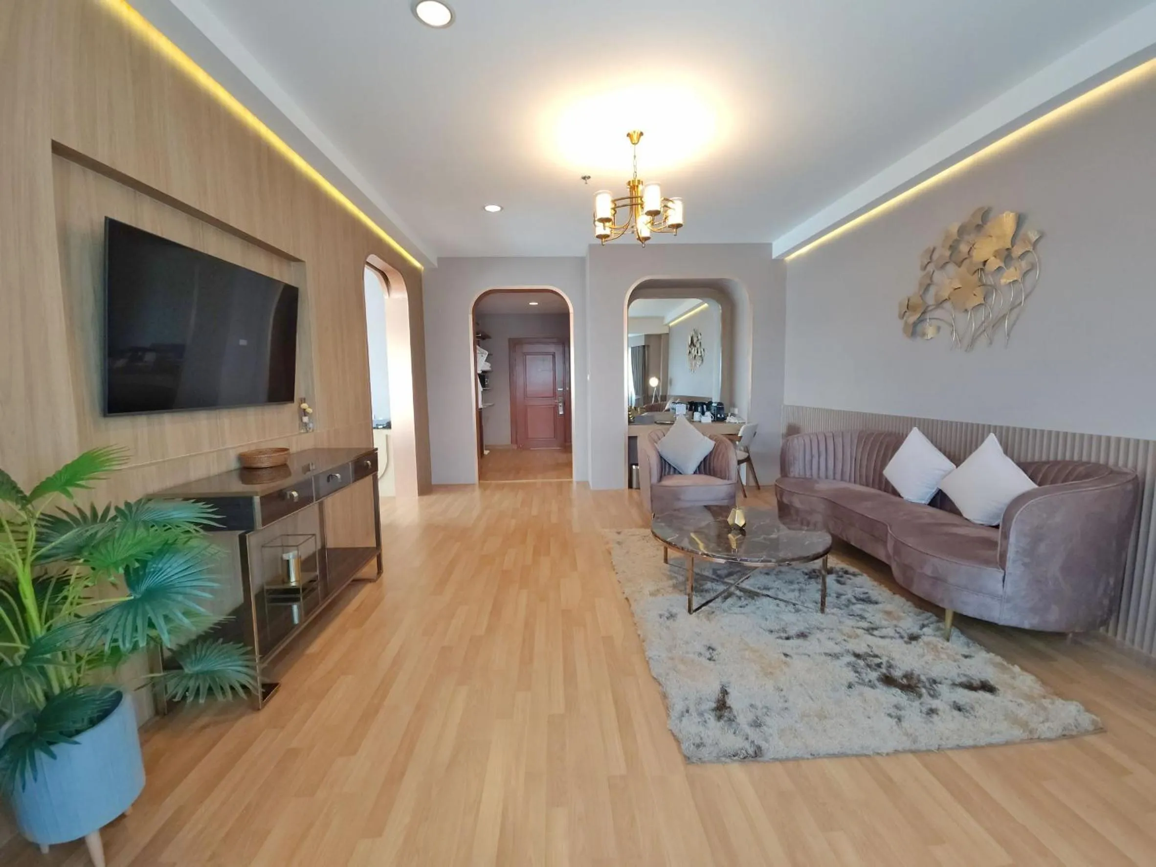 Seating area in Siamgrand Hotel