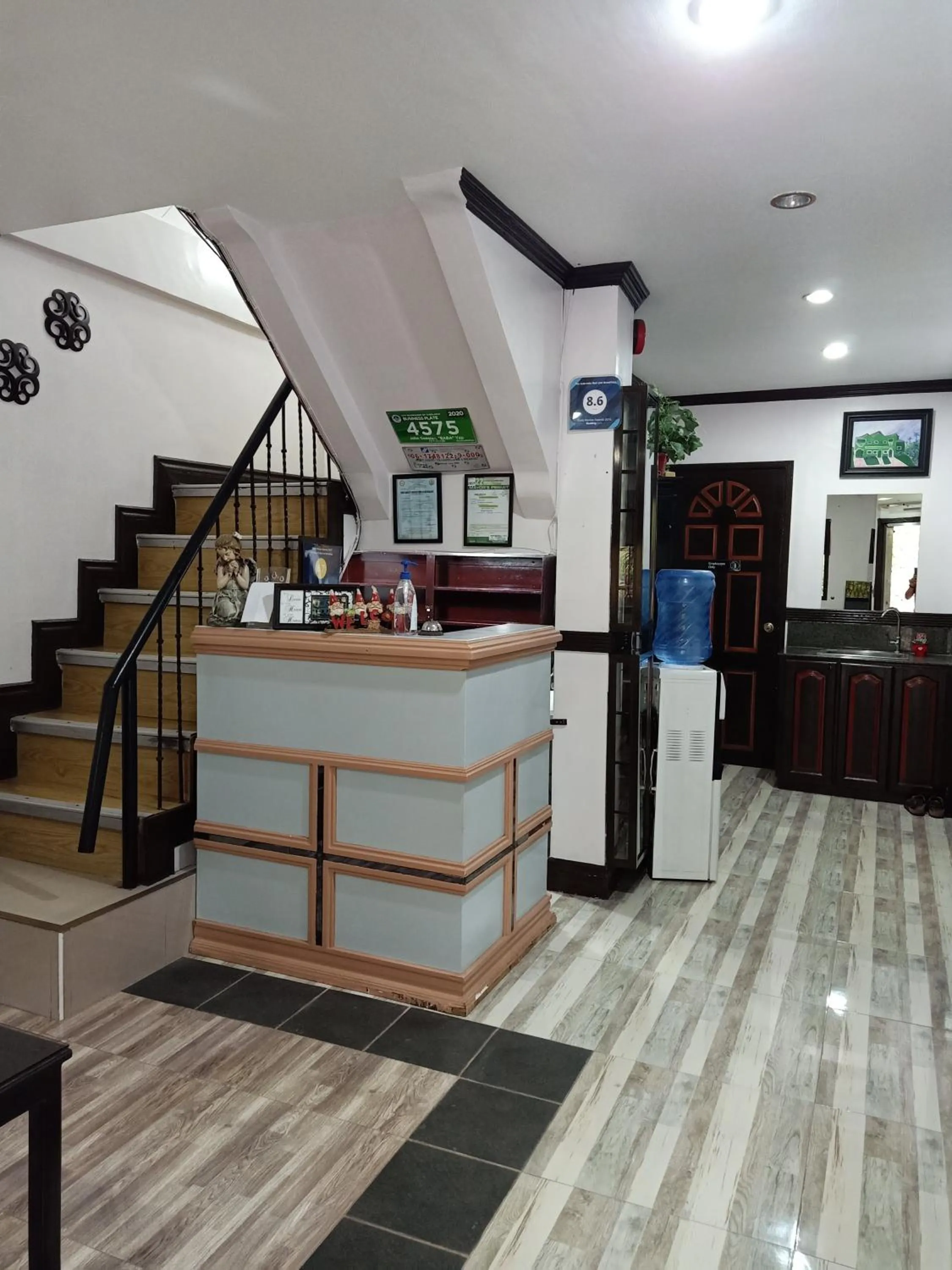 Lobby or reception in The Gabriella Bed and Breakfast