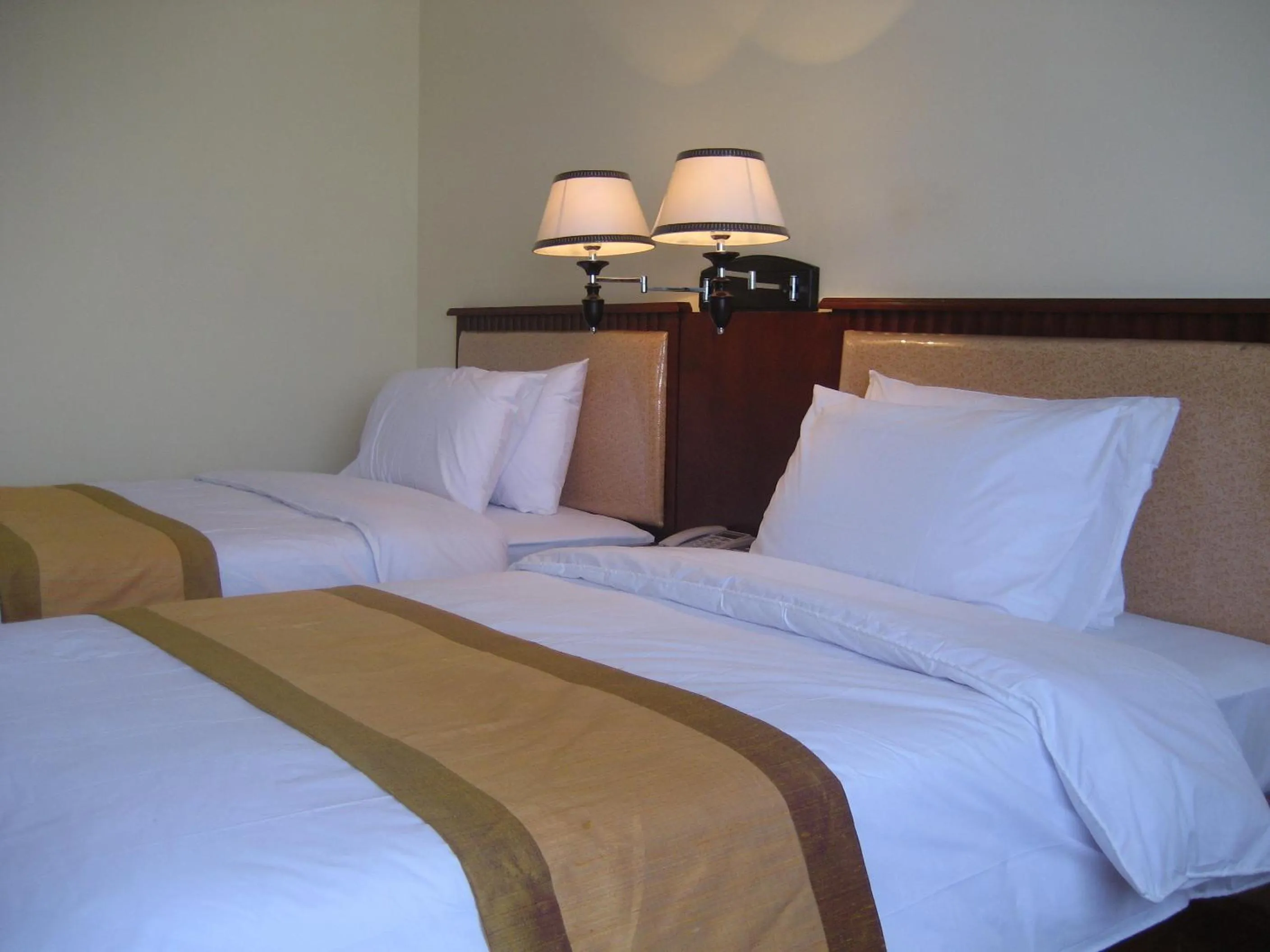 Bed in Stung Sangke Hotel