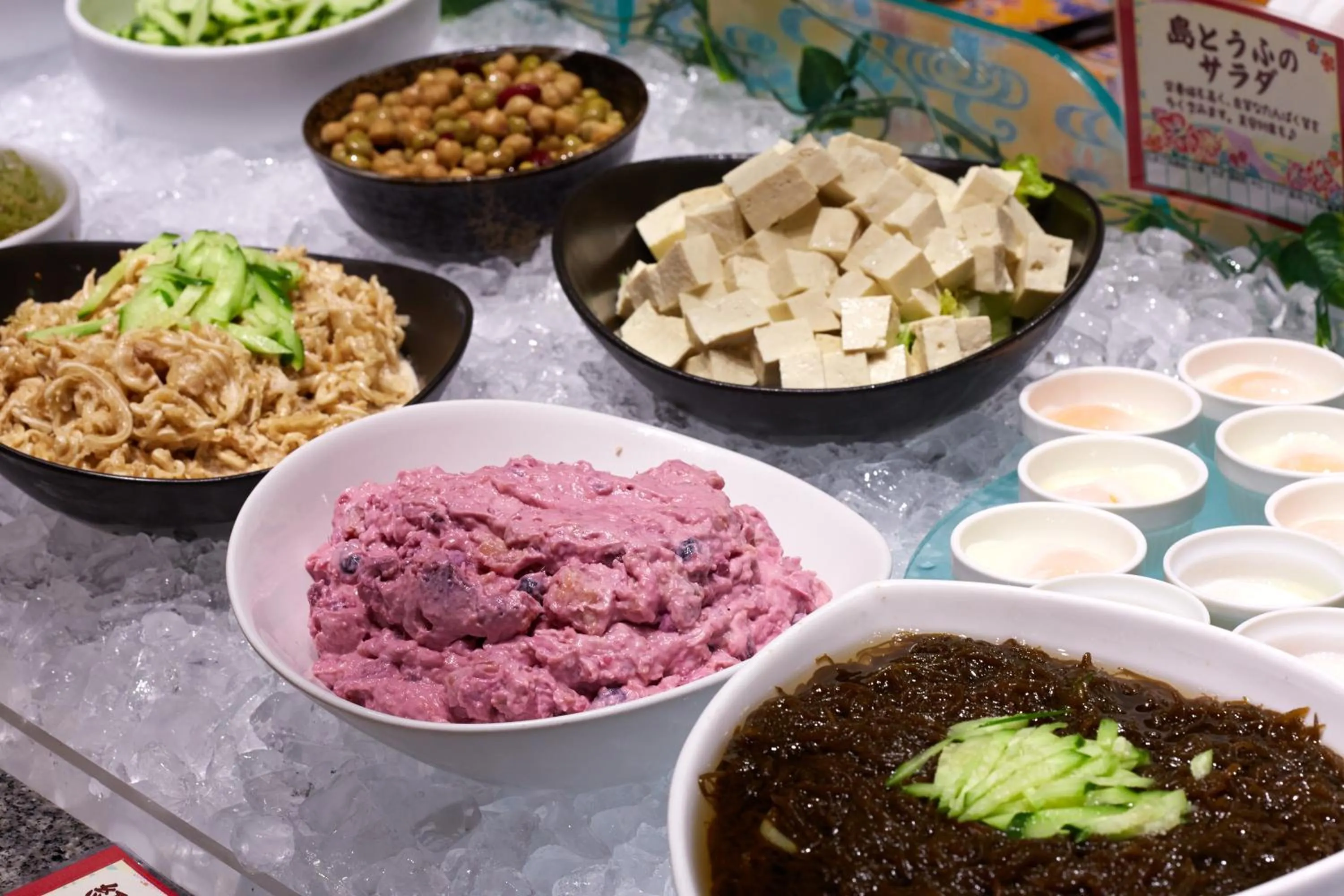 Buffet breakfast in Hotel Rocore Naha