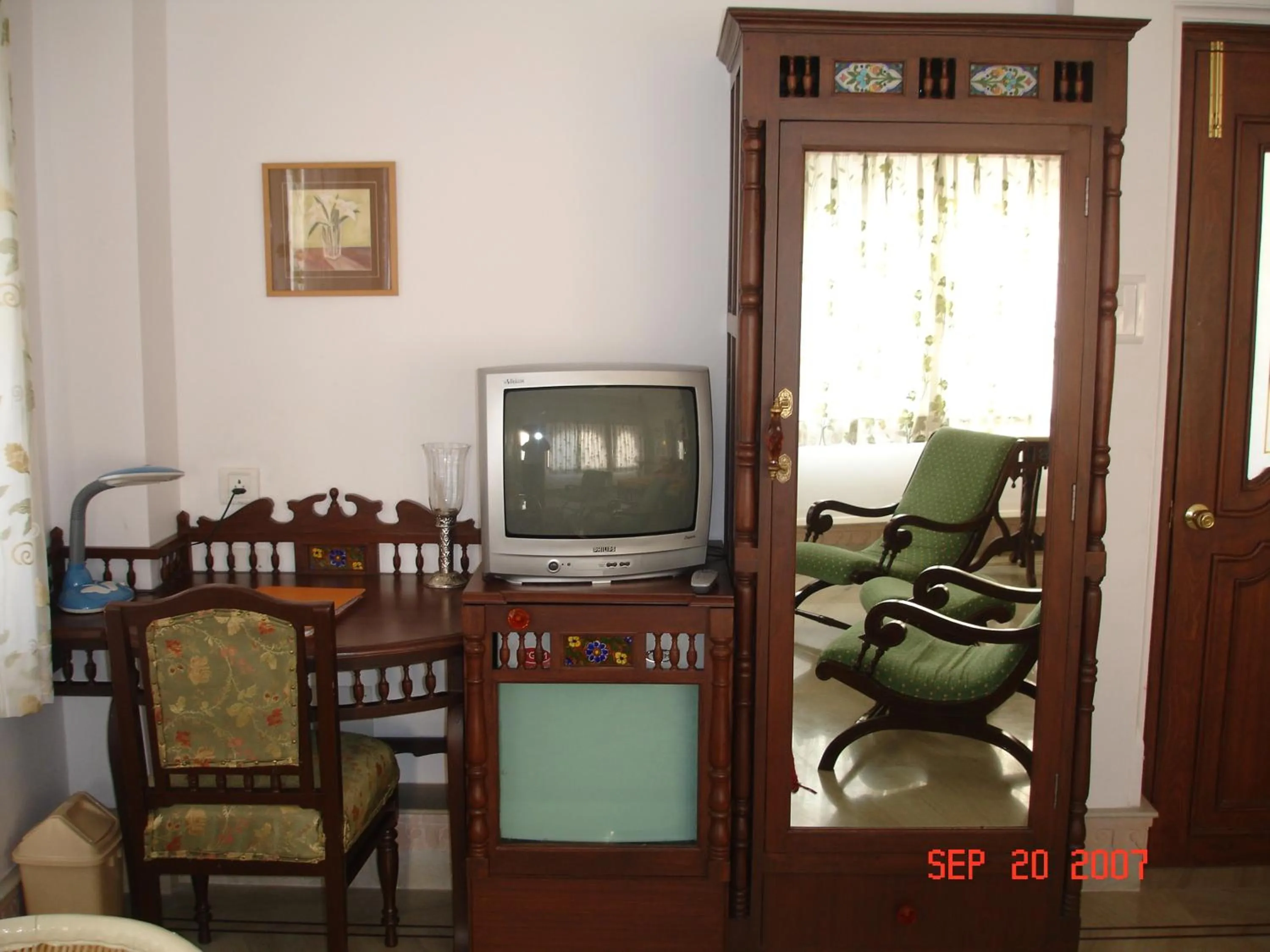 Decorative detail in Raj Niwas