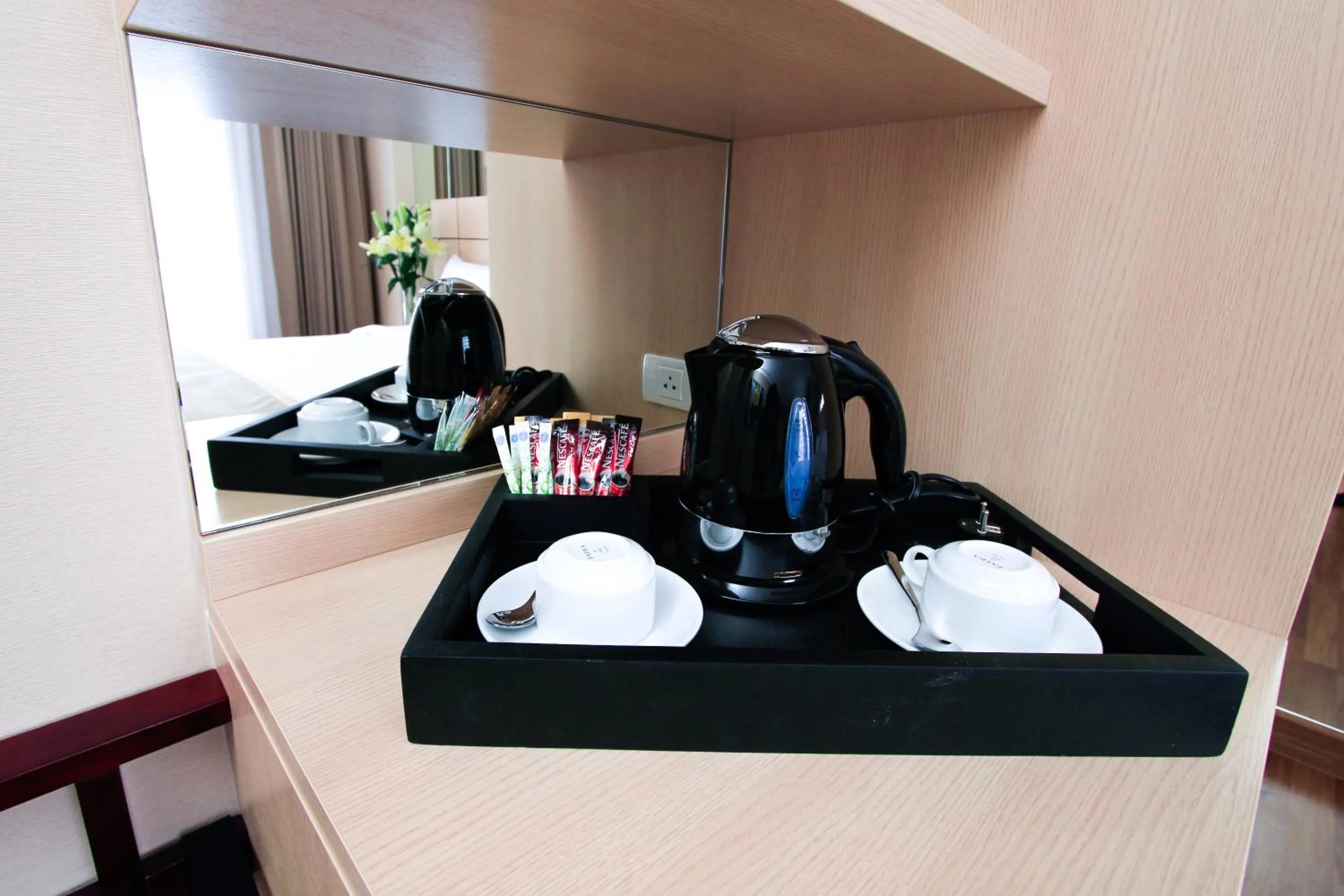 Kitchen/Kitchenette in Petals Inn