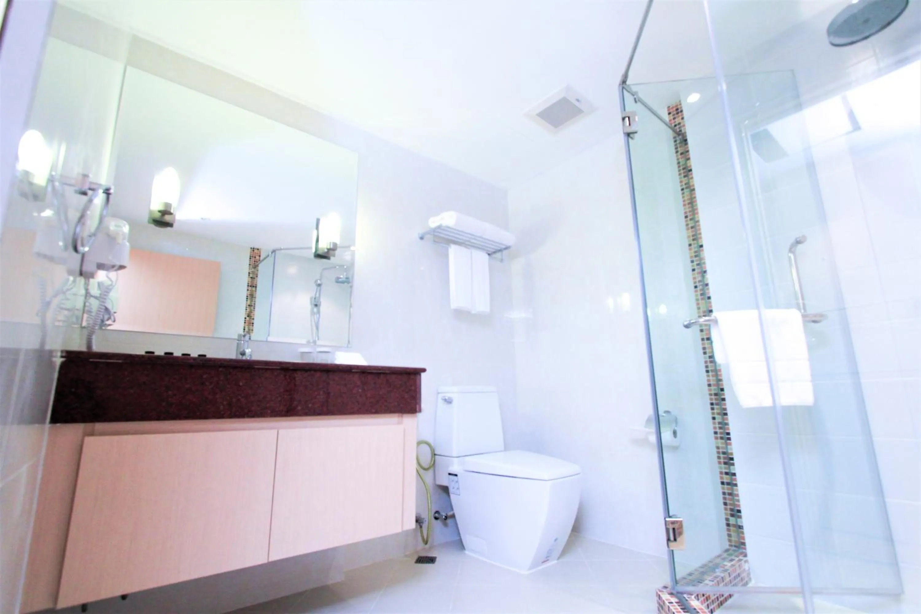 Bathroom in Petals Inn