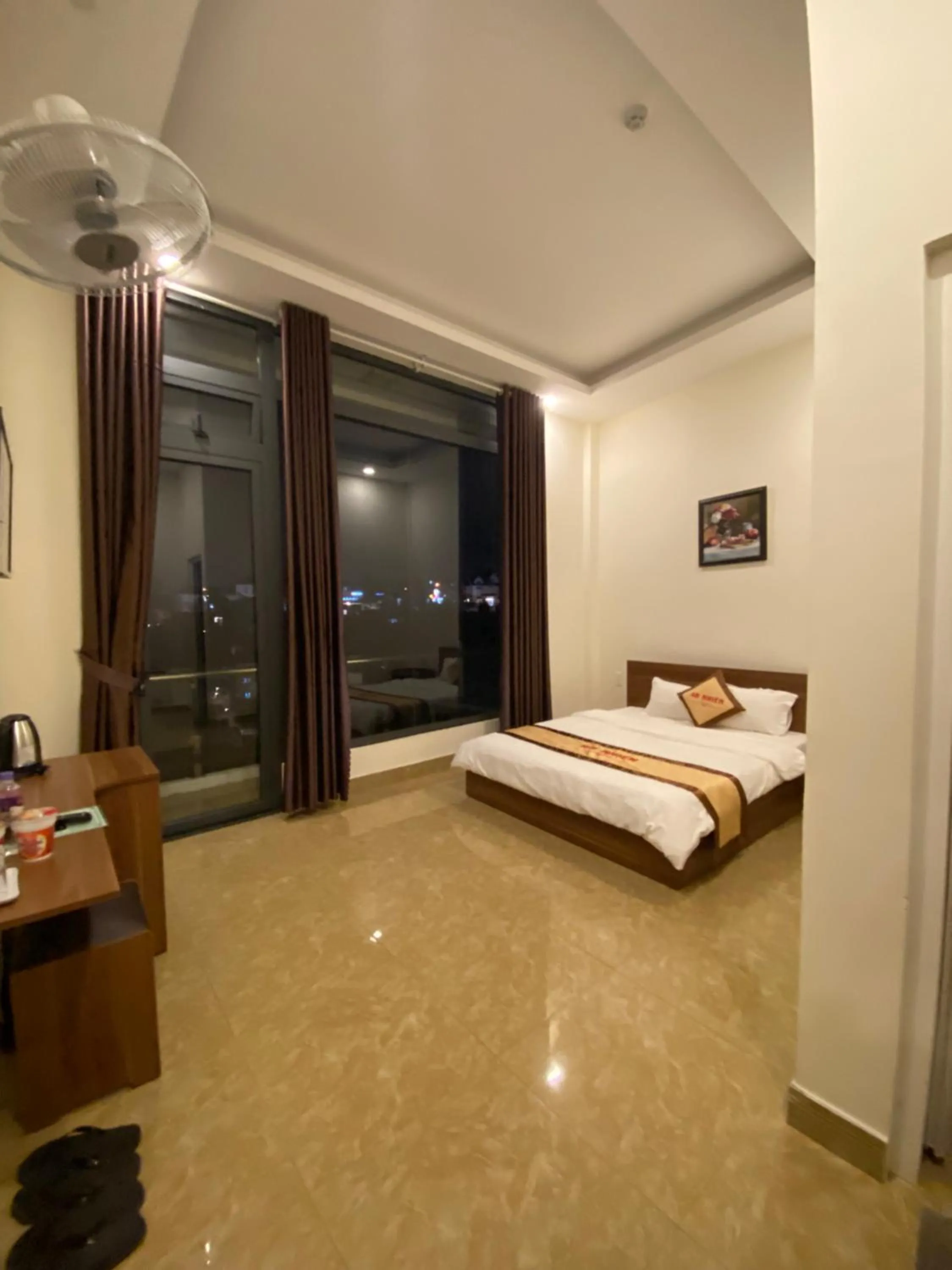 Photo of the whole room, Bed in An Nhien Hotel