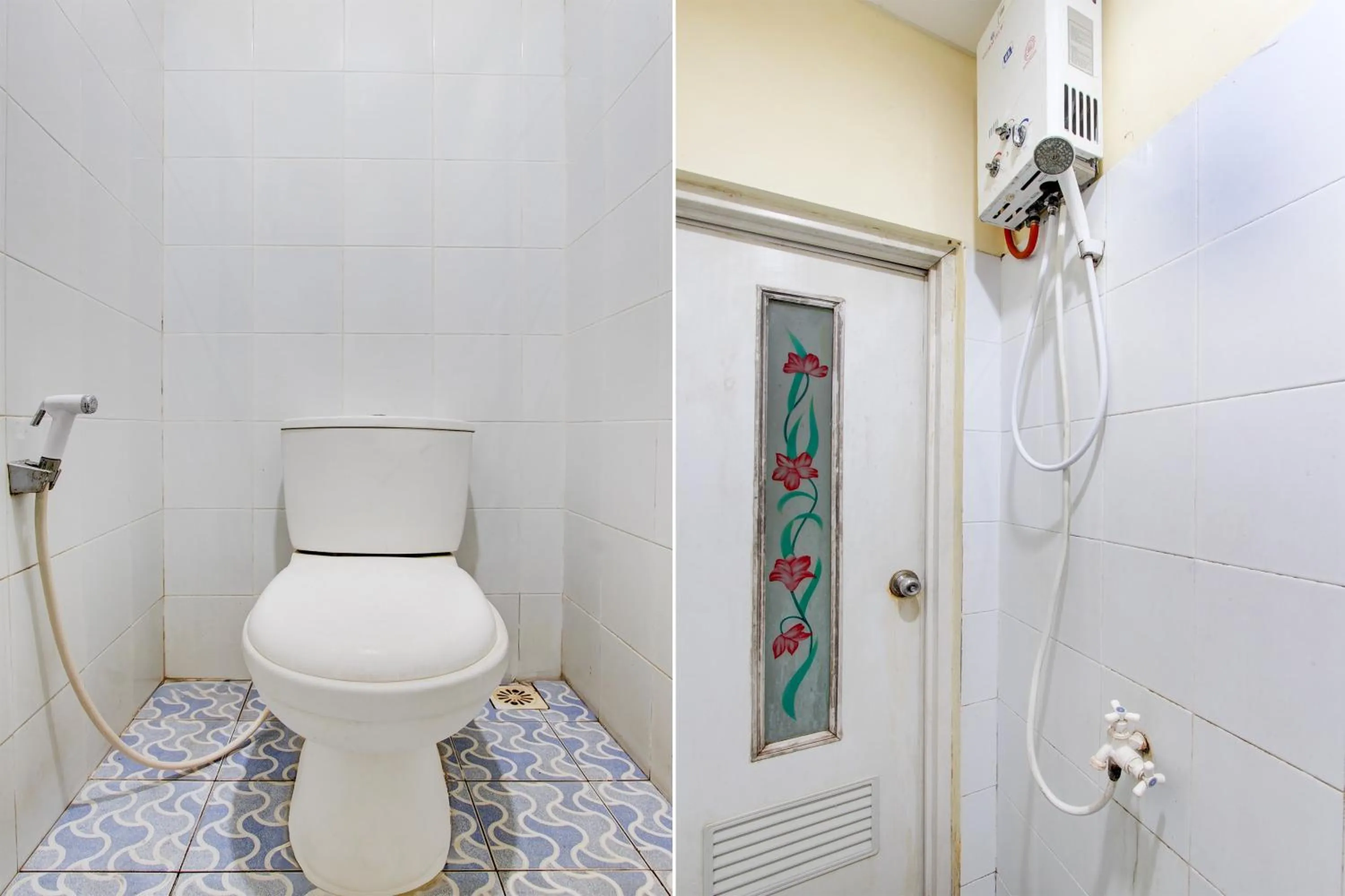 Bathroom in Hotel O Pondok Helomi