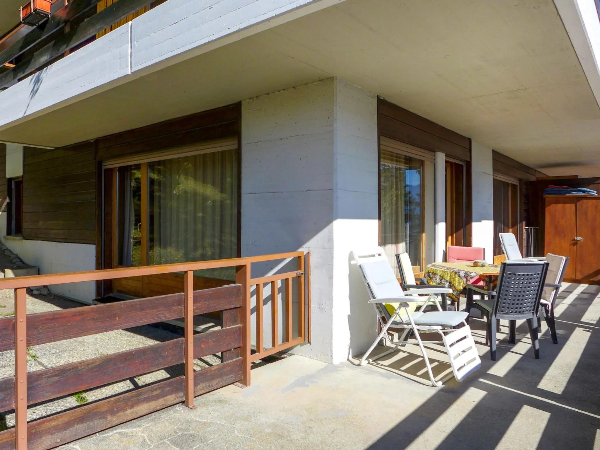 Balcony/Terrace in Apartment Yuca B Apt- 28 by Interhome