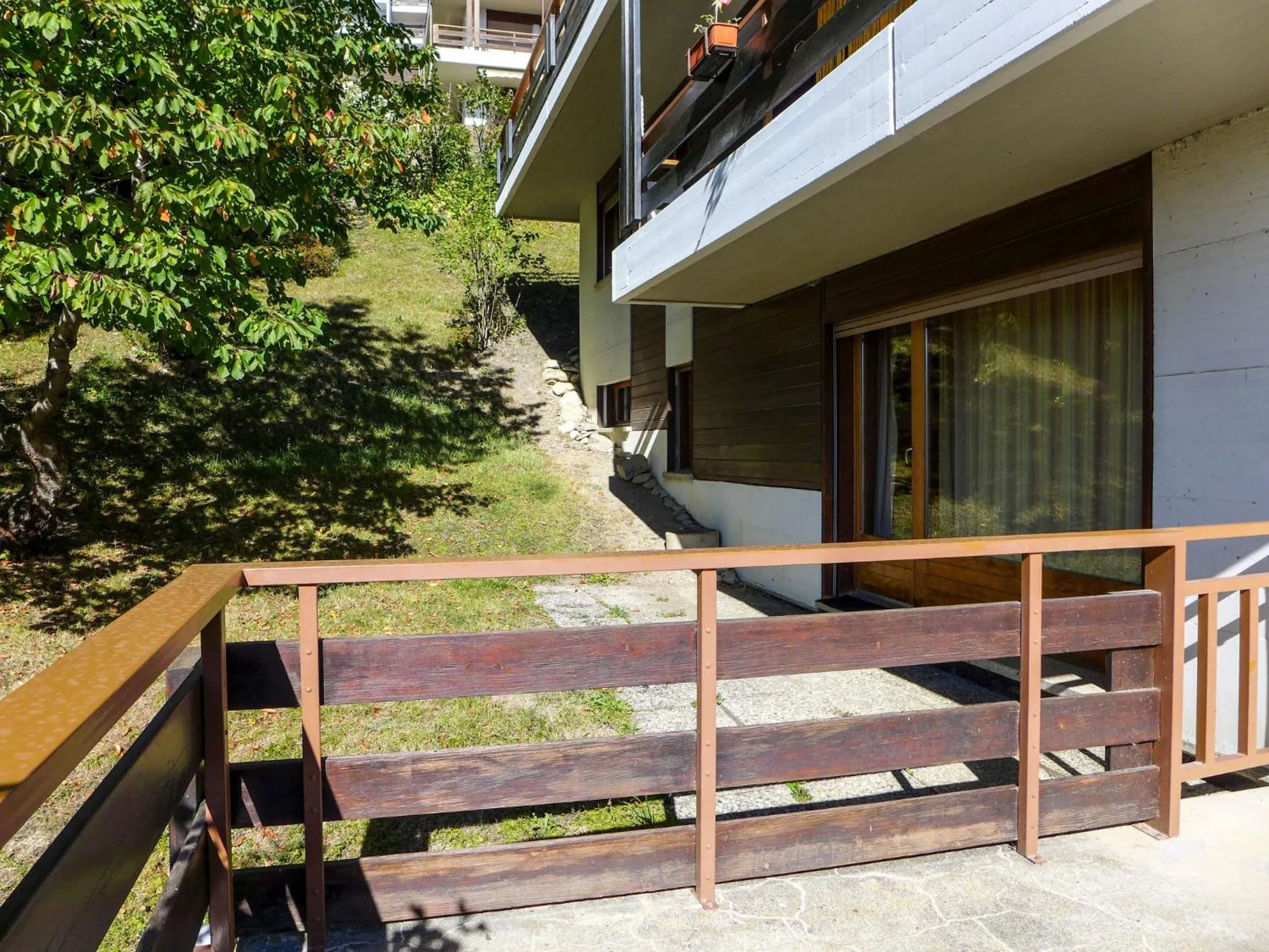 Balcony/Terrace in Apartment Yuca B Apt- 28 by Interhome