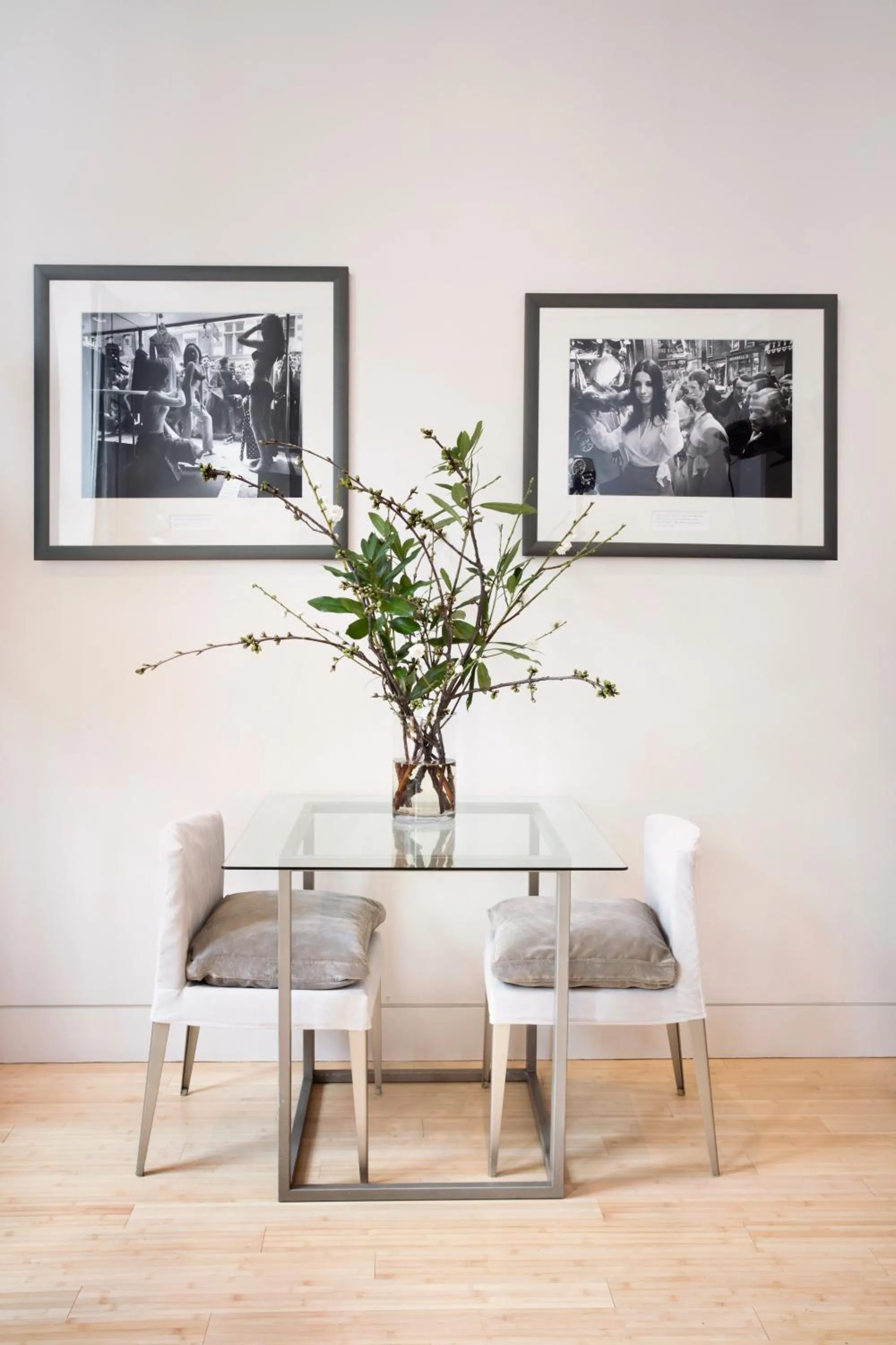 Dining area in No.5 Maddox Street