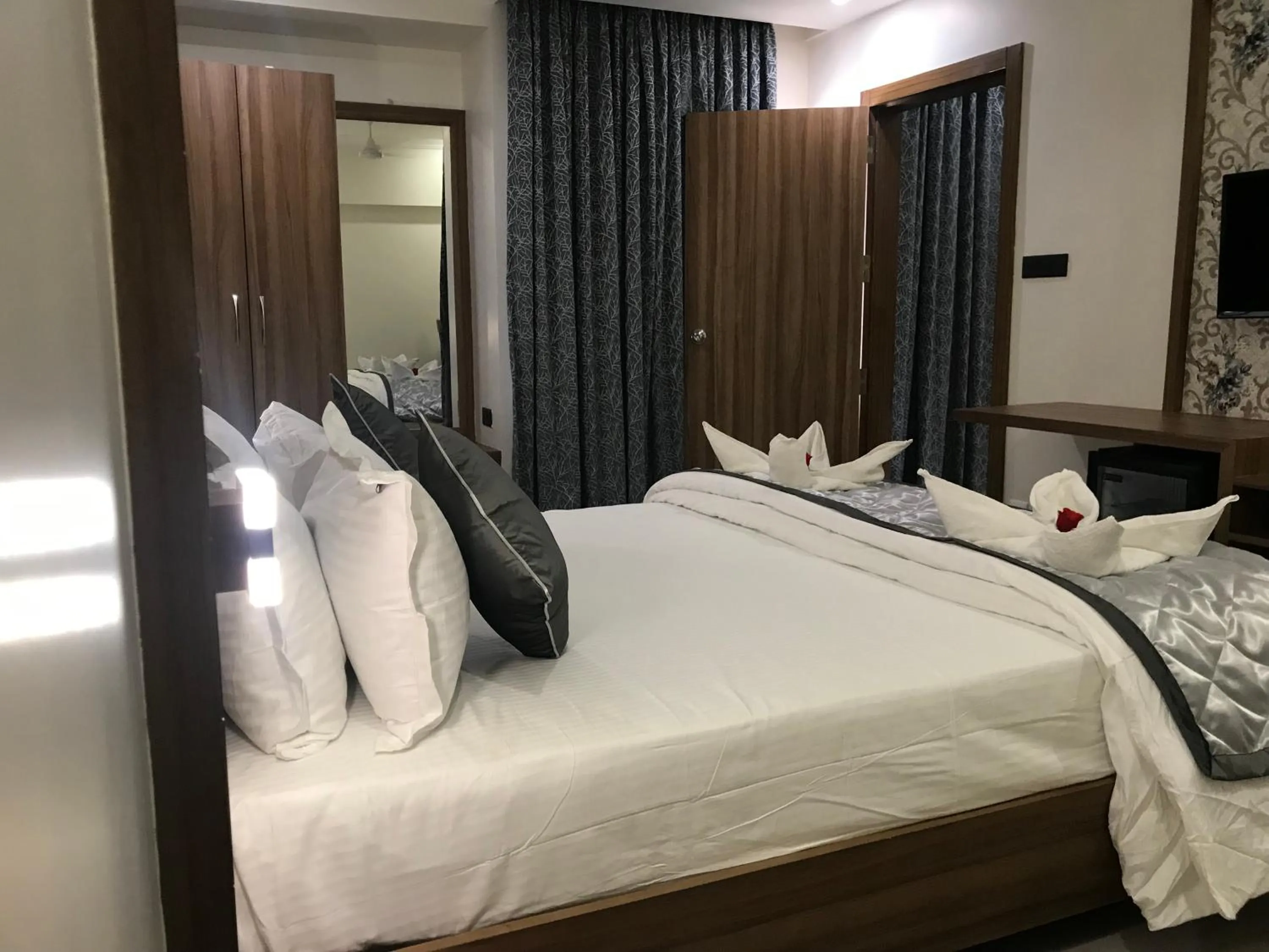 Bed in Kyriad Hotel Solapur by OTHPL