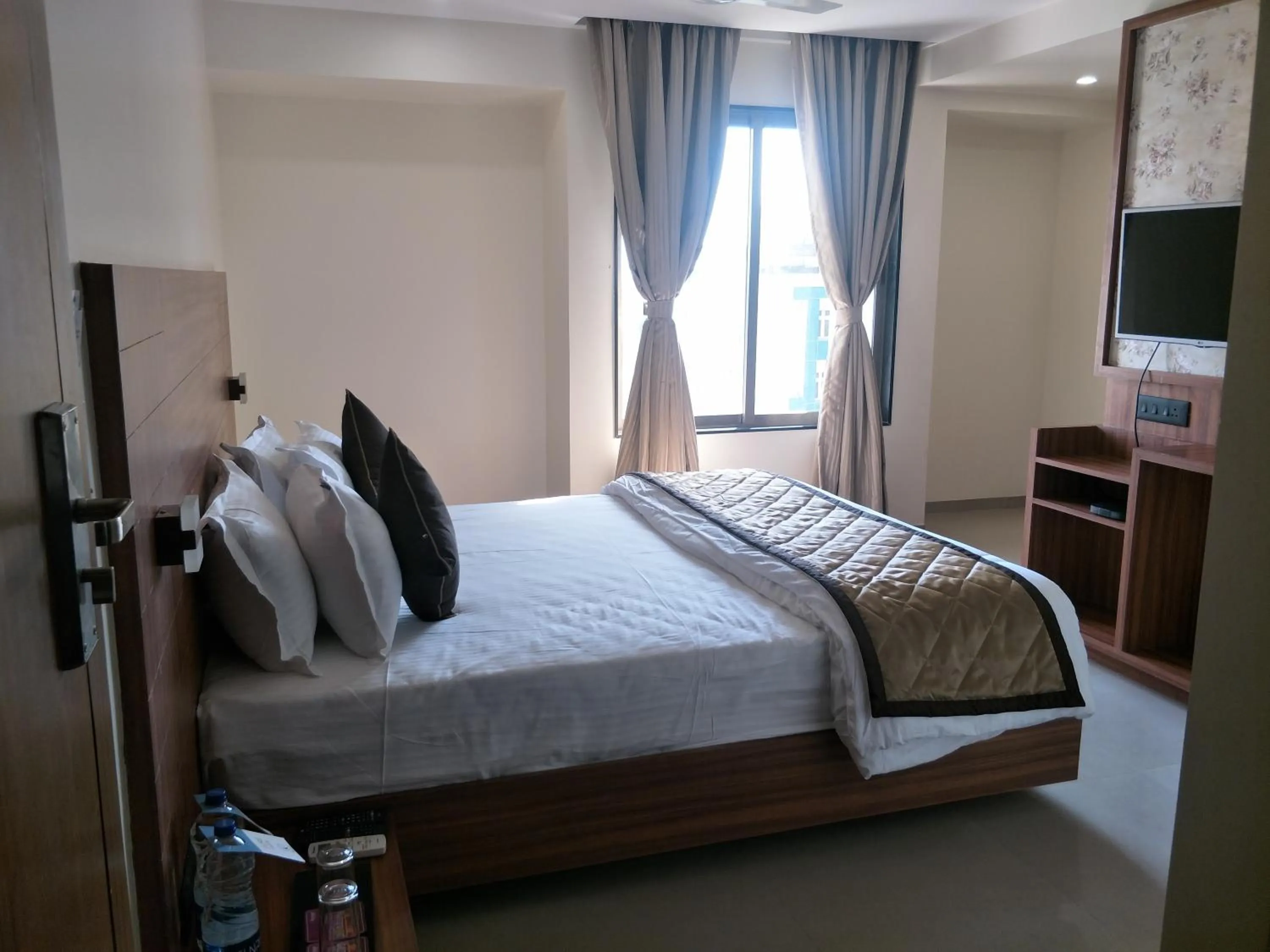 Bed in Kyriad Hotel Solapur by OTHPL