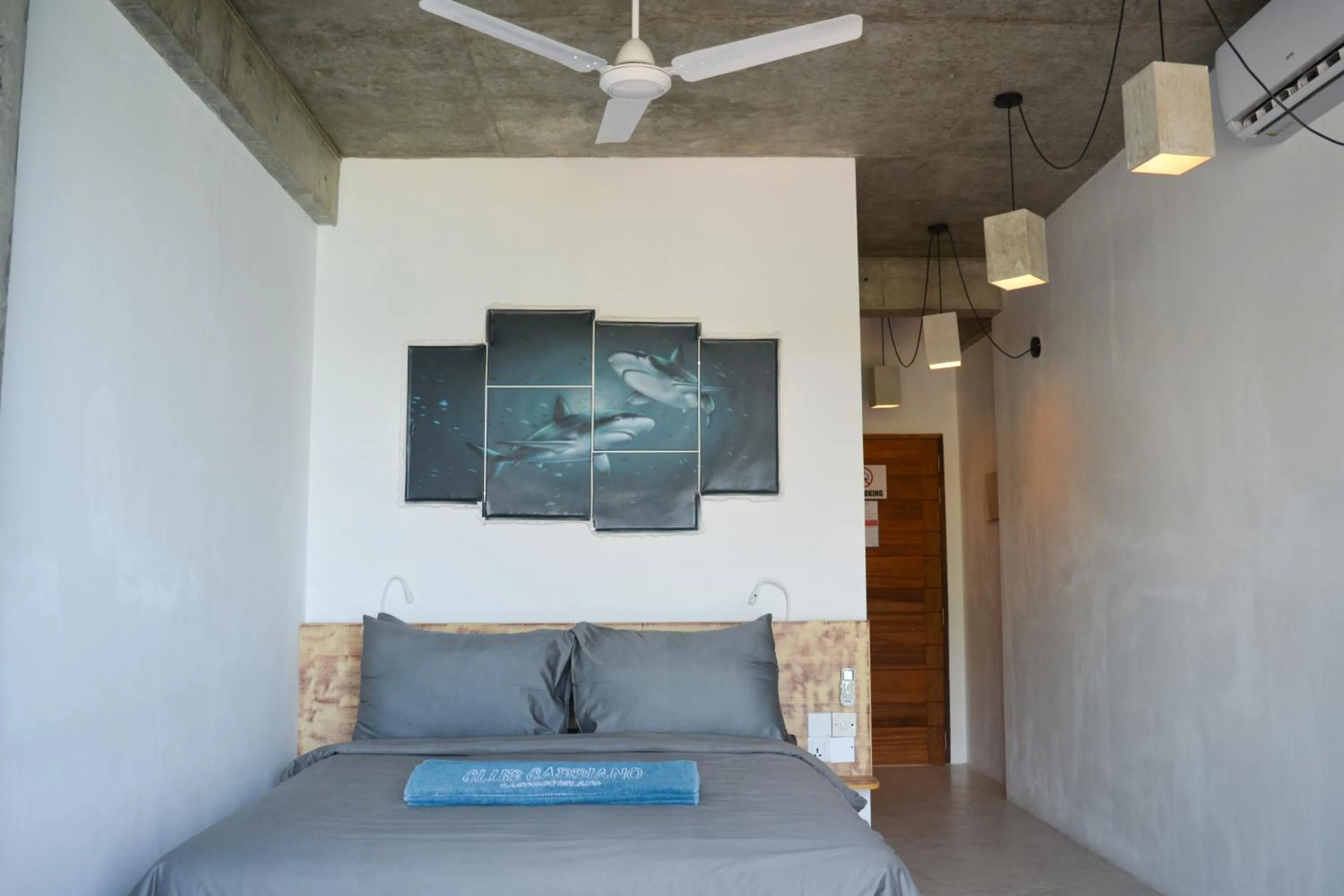 Bedroom, Bed in Club Gabbiano