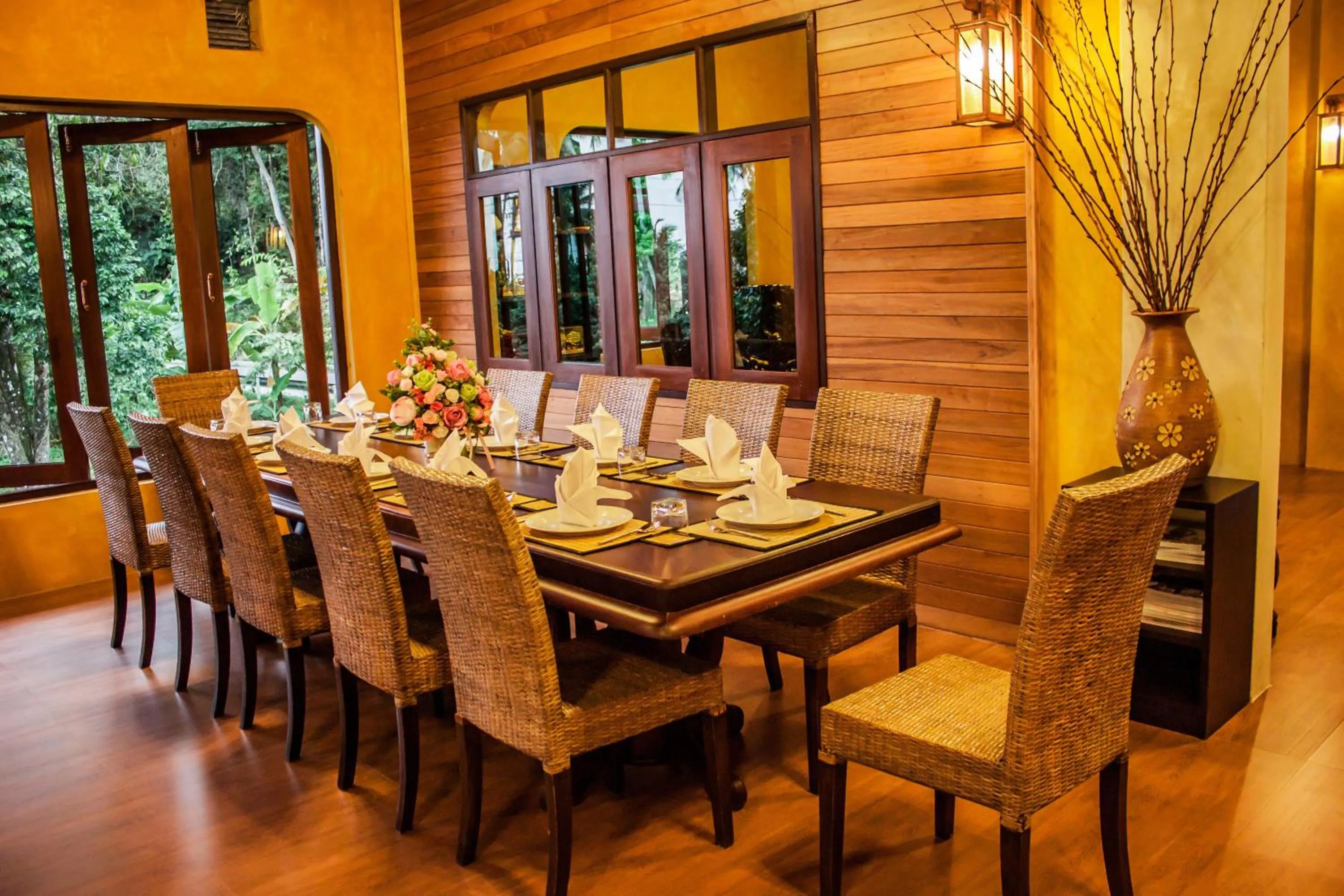 Dining area in Chaipura Resort