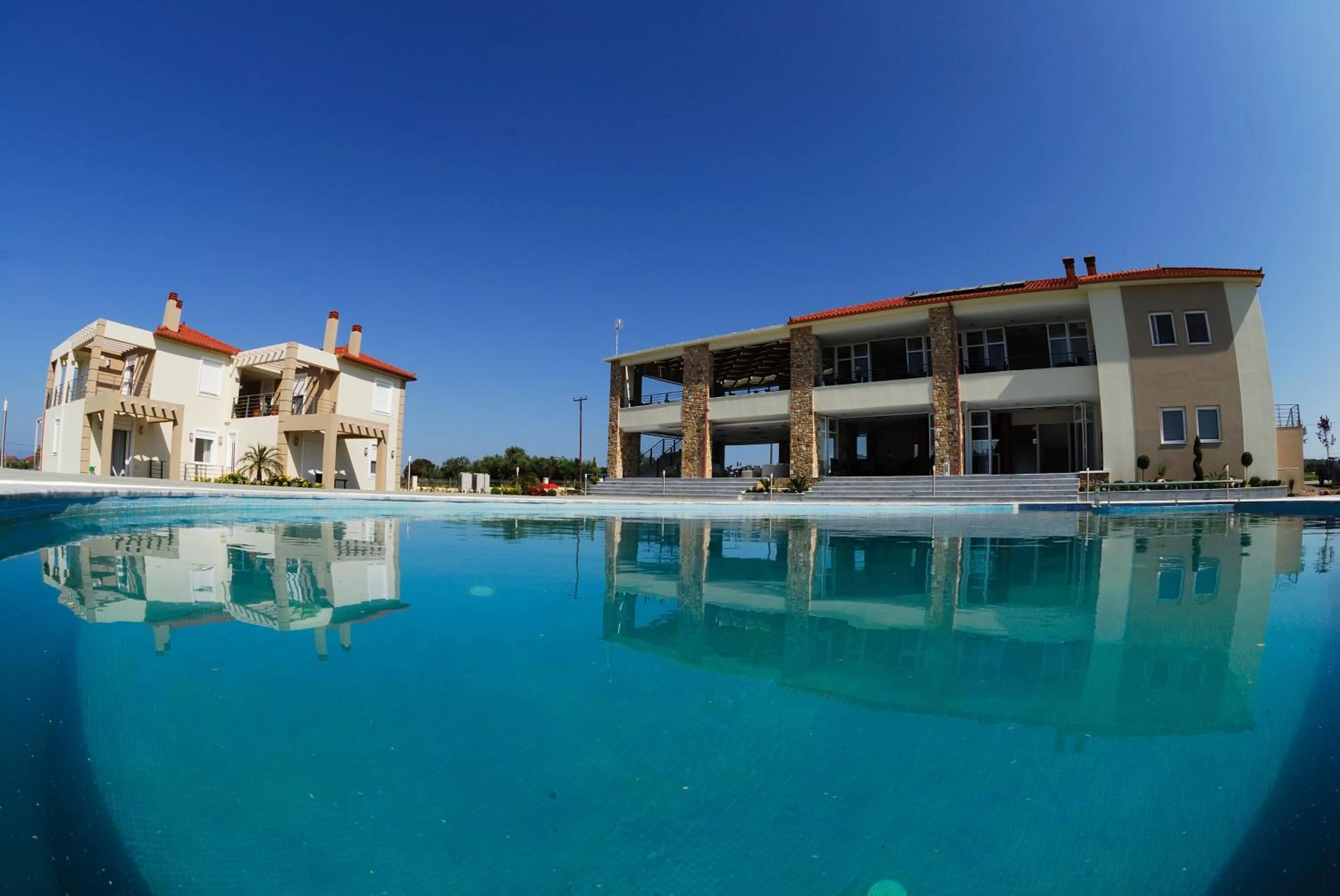 Swimming pool in Antonios Village Hotel & Apartments