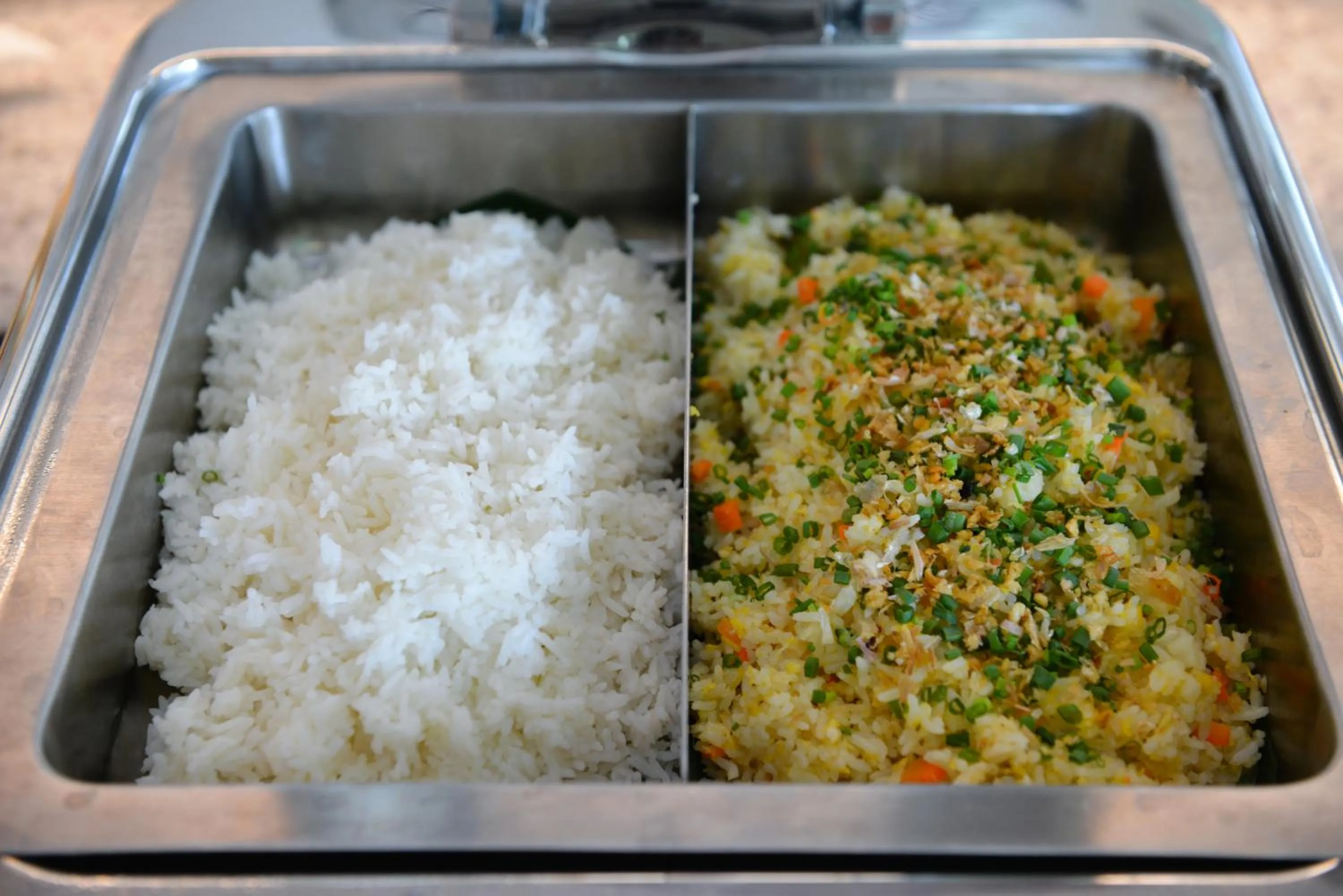 Buffet breakfast in Aspira One Sutthisan