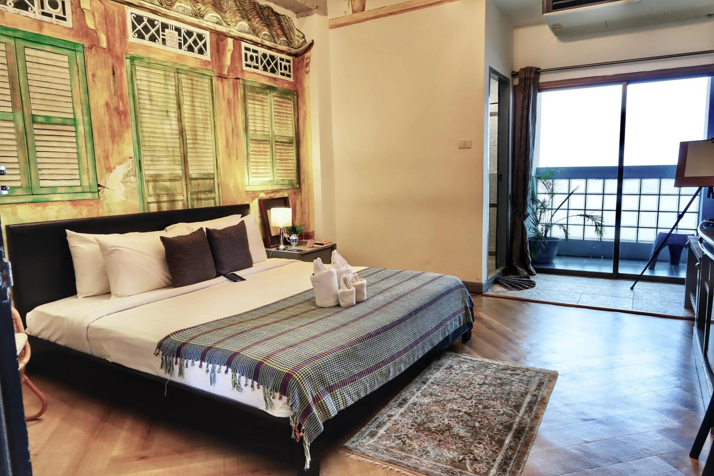 Bed in Yuu Hotel Ubon Ratchathani