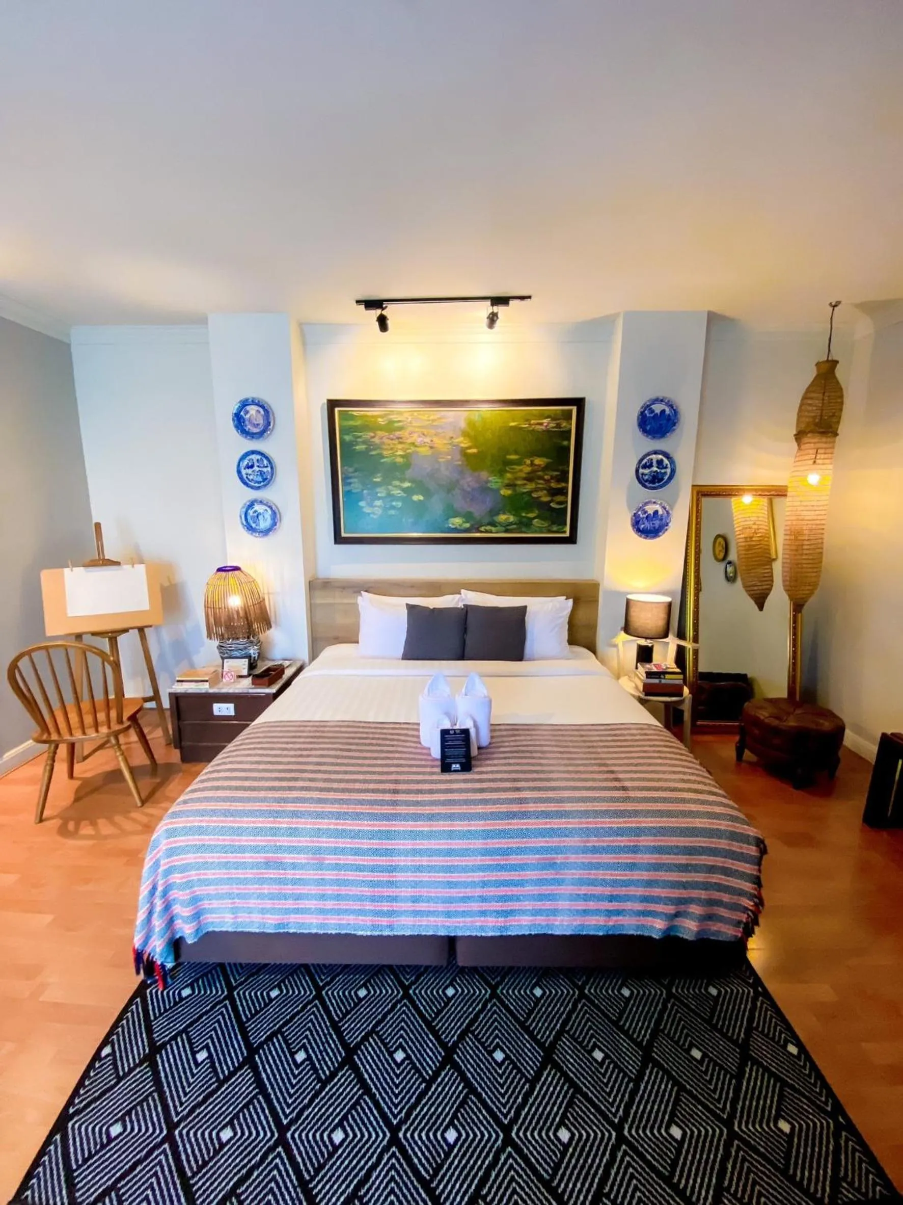 Photo of the whole room, Bed in Yuu Hotel Ubon Ratchathani