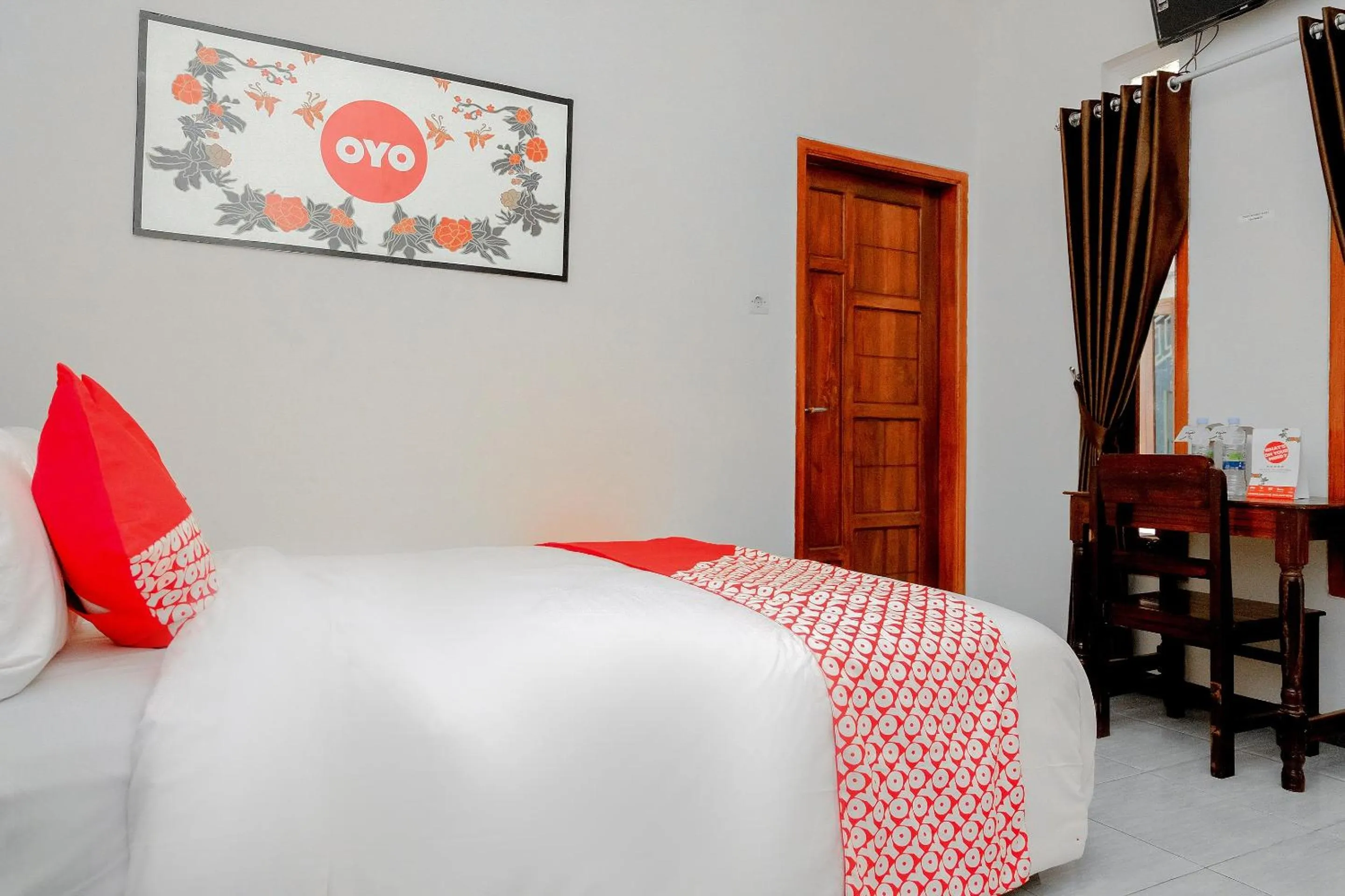 Bedroom in OYO 605 Queen Homestay