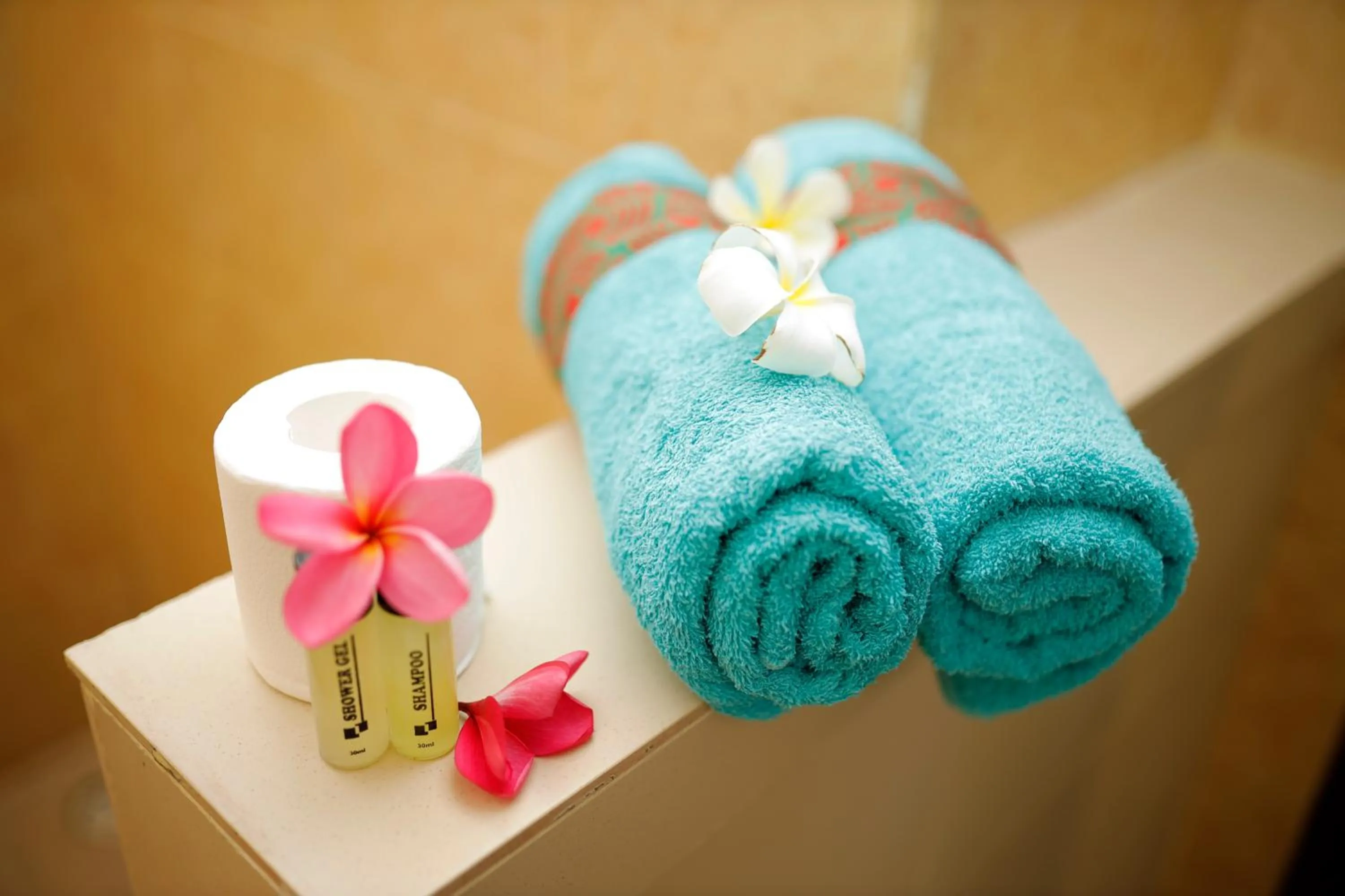 towels in D'Gilian Bungalow