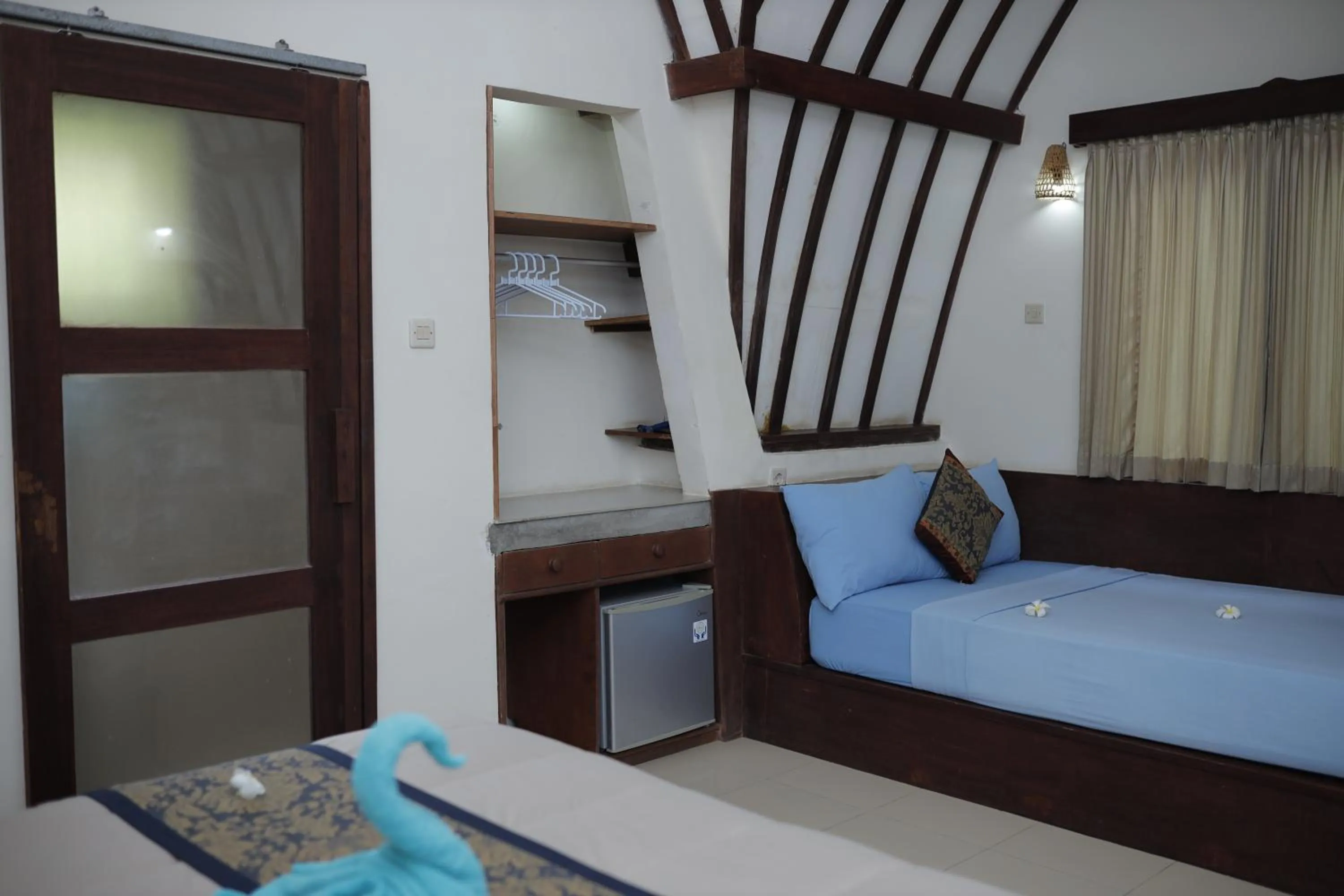 Bed in D'Gilian Bungalow