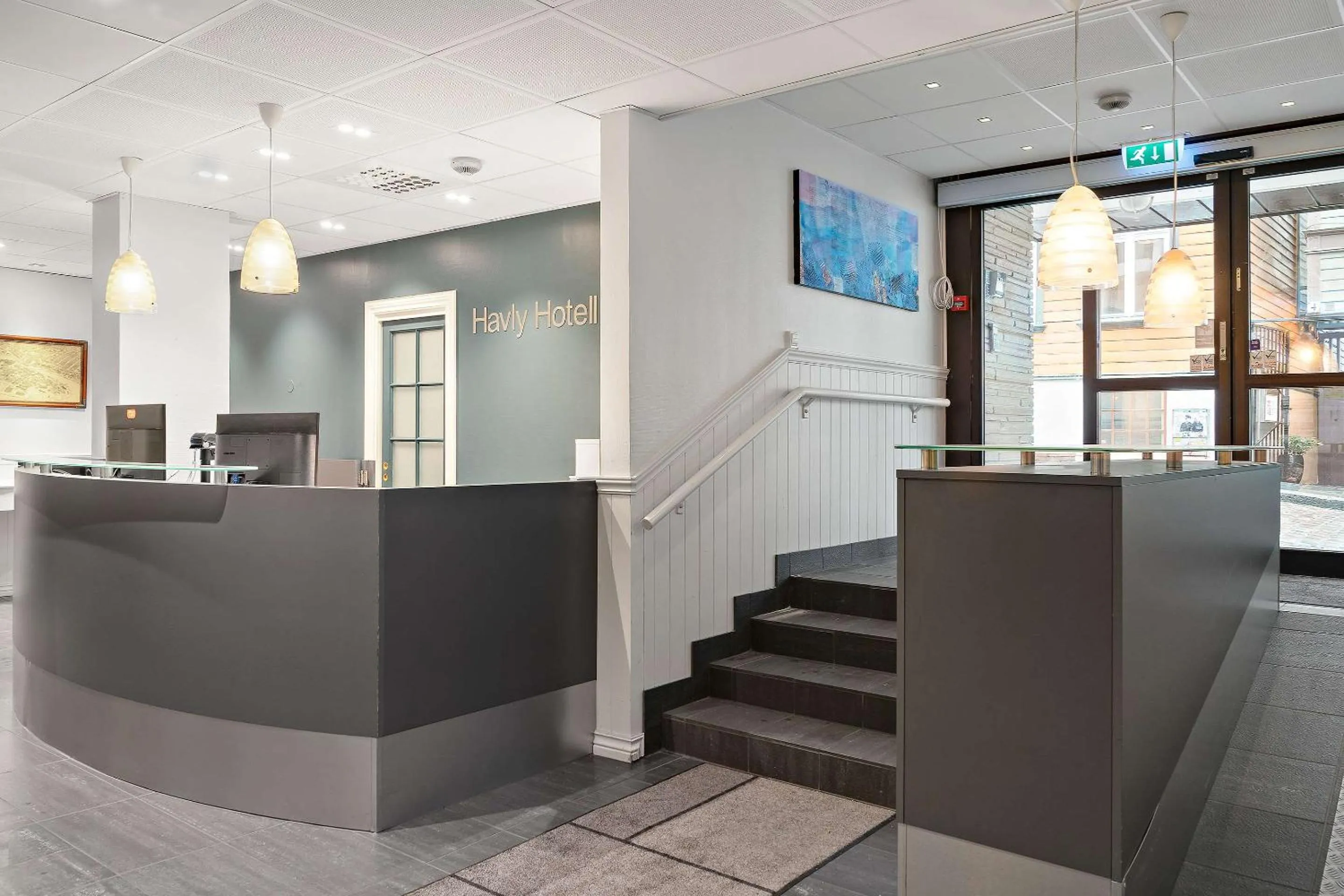 Lobby or reception in Havly Hotell