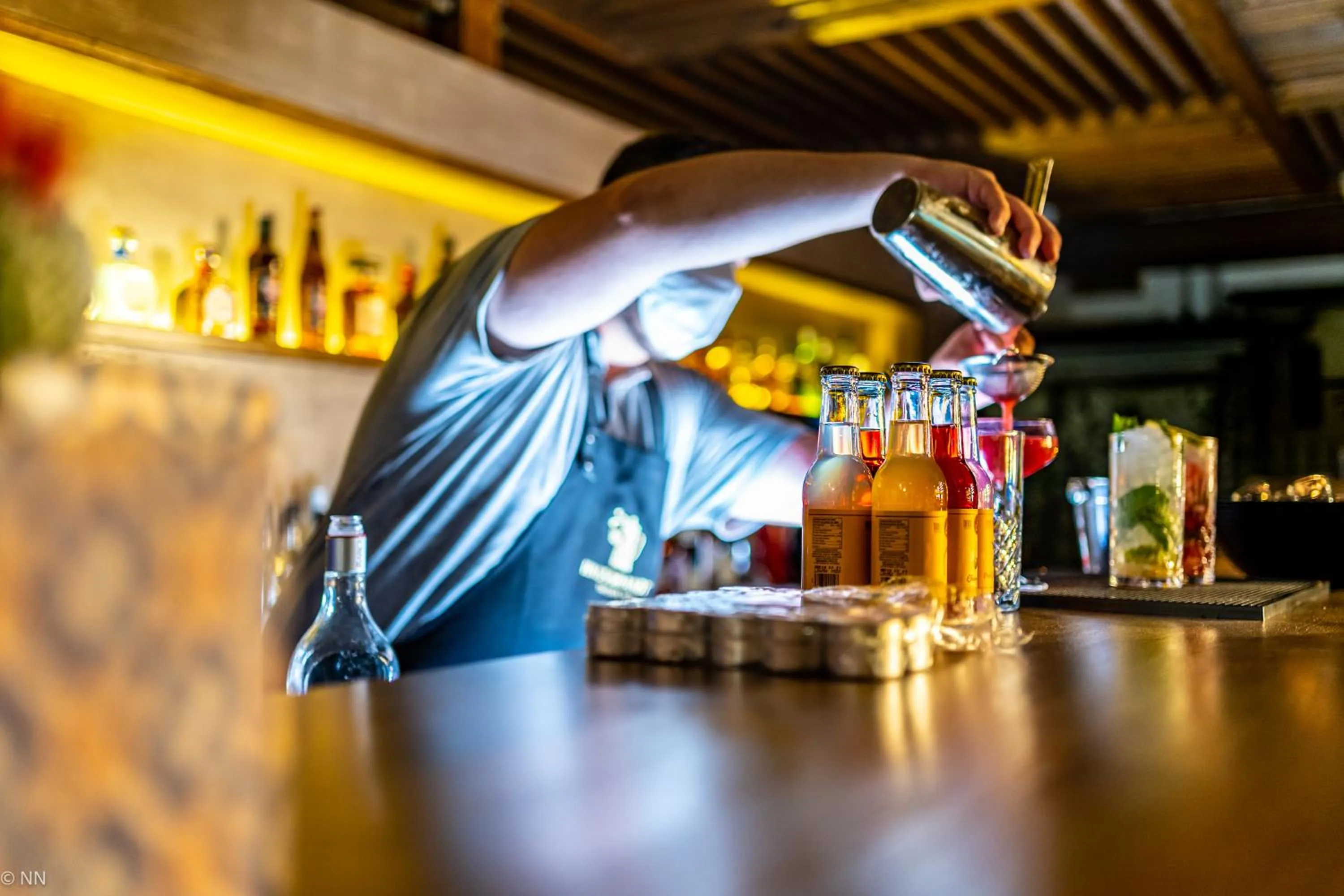 Lounge or bar in Dafni Plus Hotel