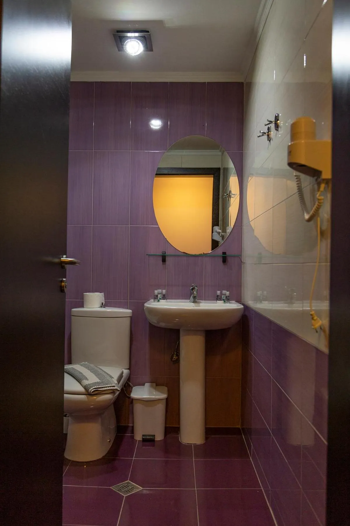 Bathroom in Dafni Plus Hotel