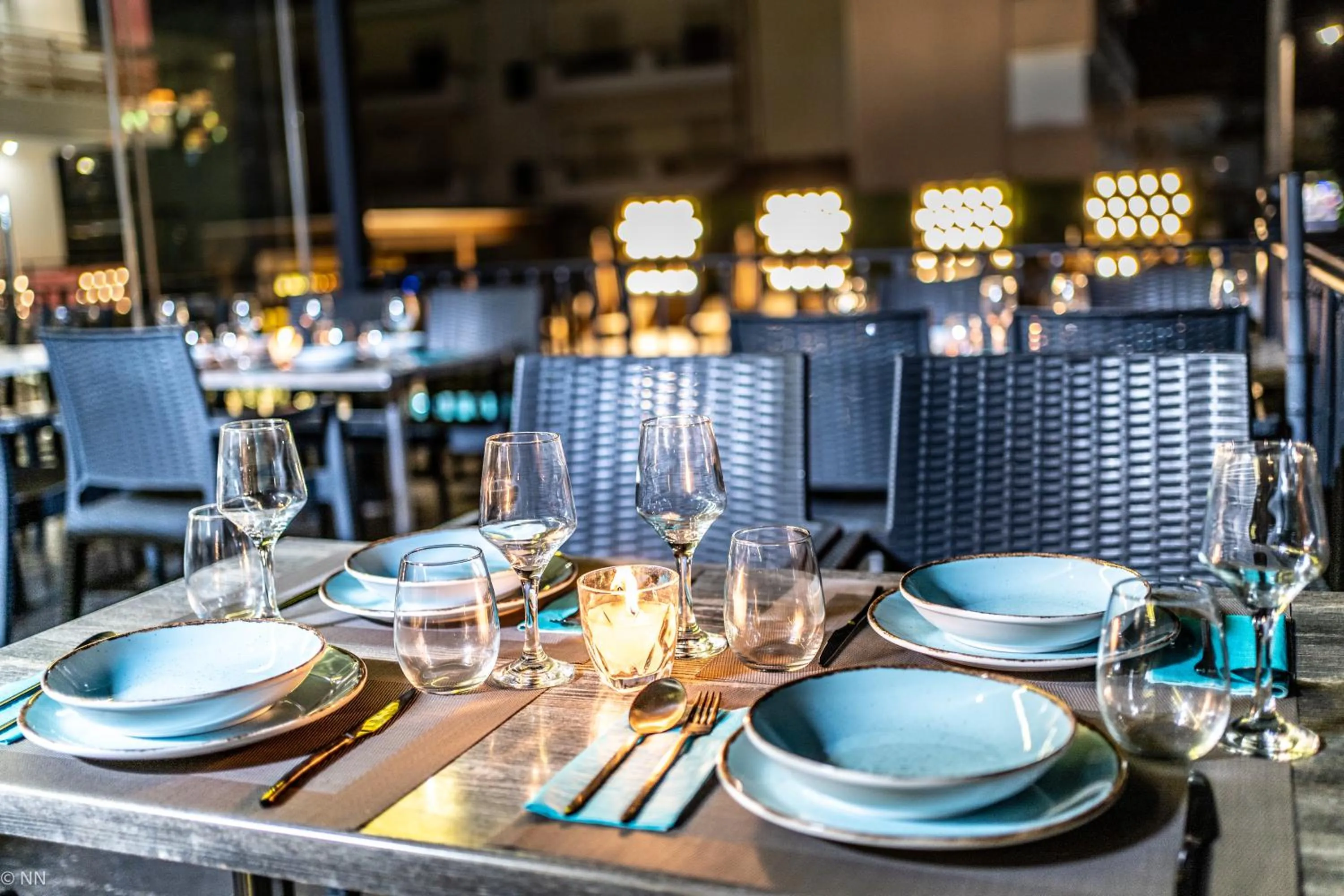 Restaurant/places to eat in Dafni Plus Hotel